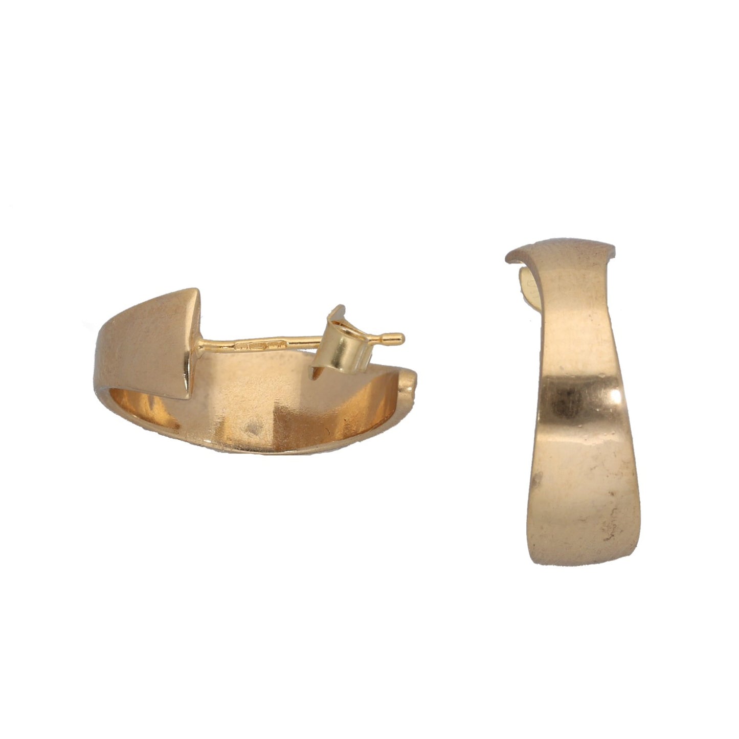 18ct Gold Hoop Earrings