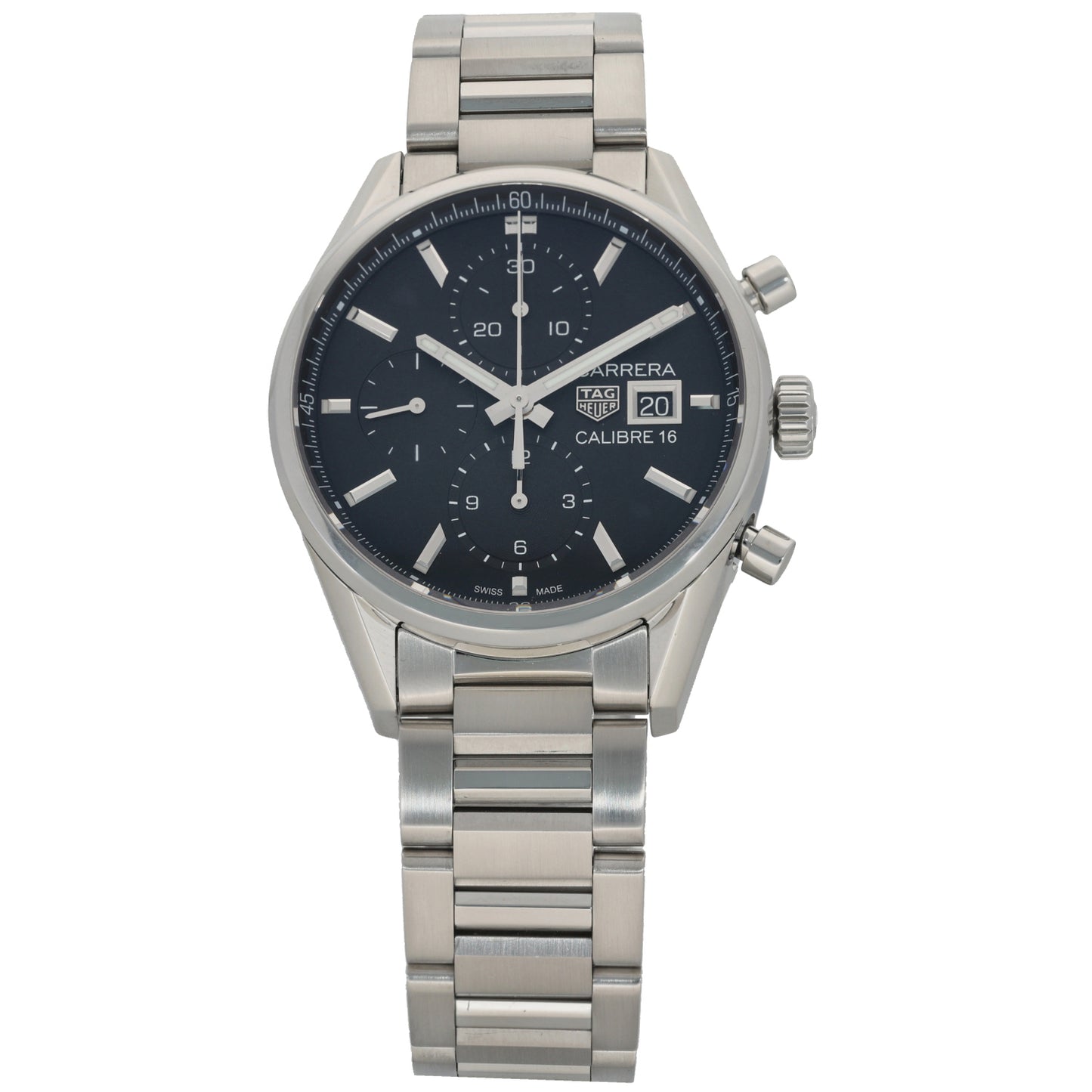 Tag Heuer Carrera CBK2110 41mm Stainless Steel Watch