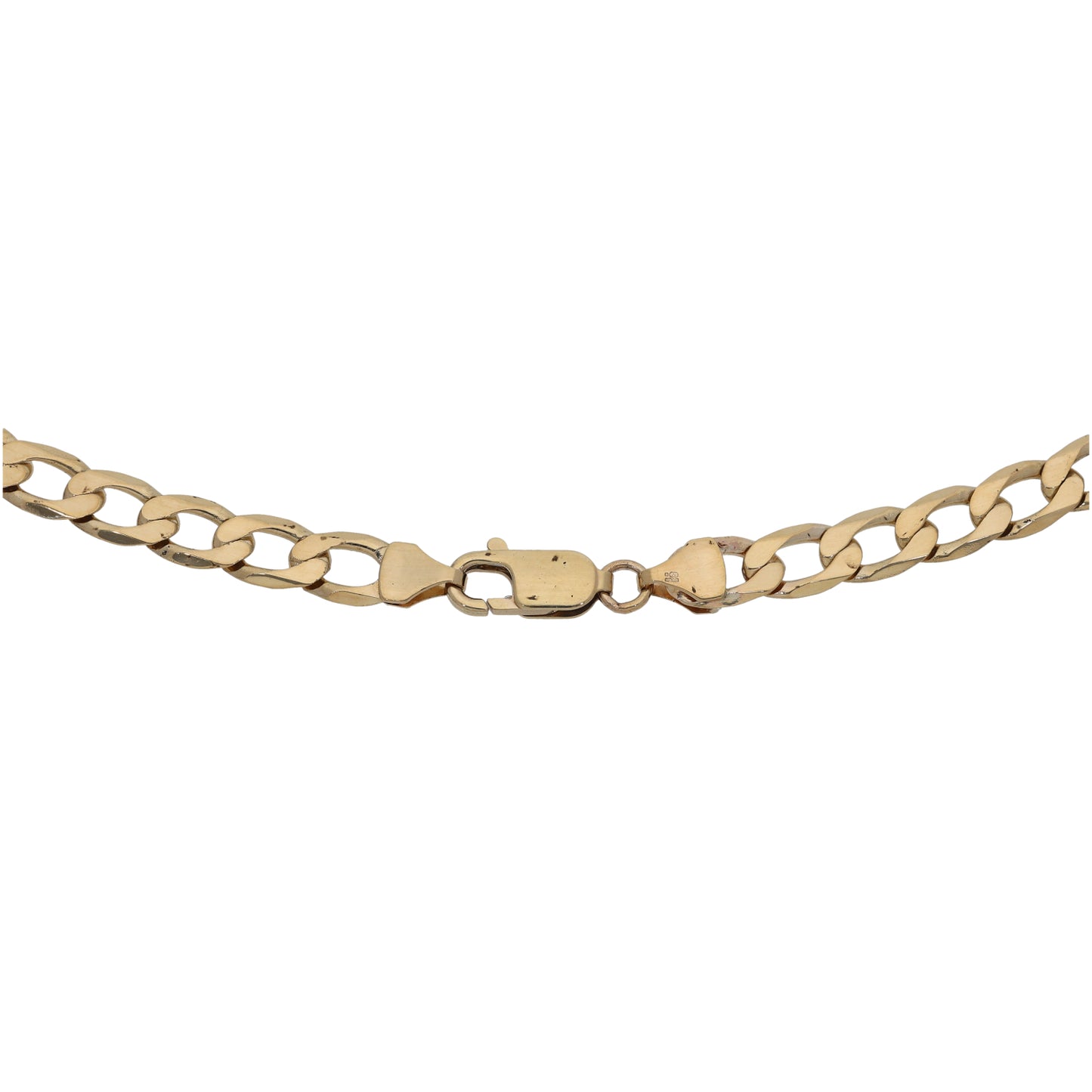 9ct Gold Curb Chain 24"