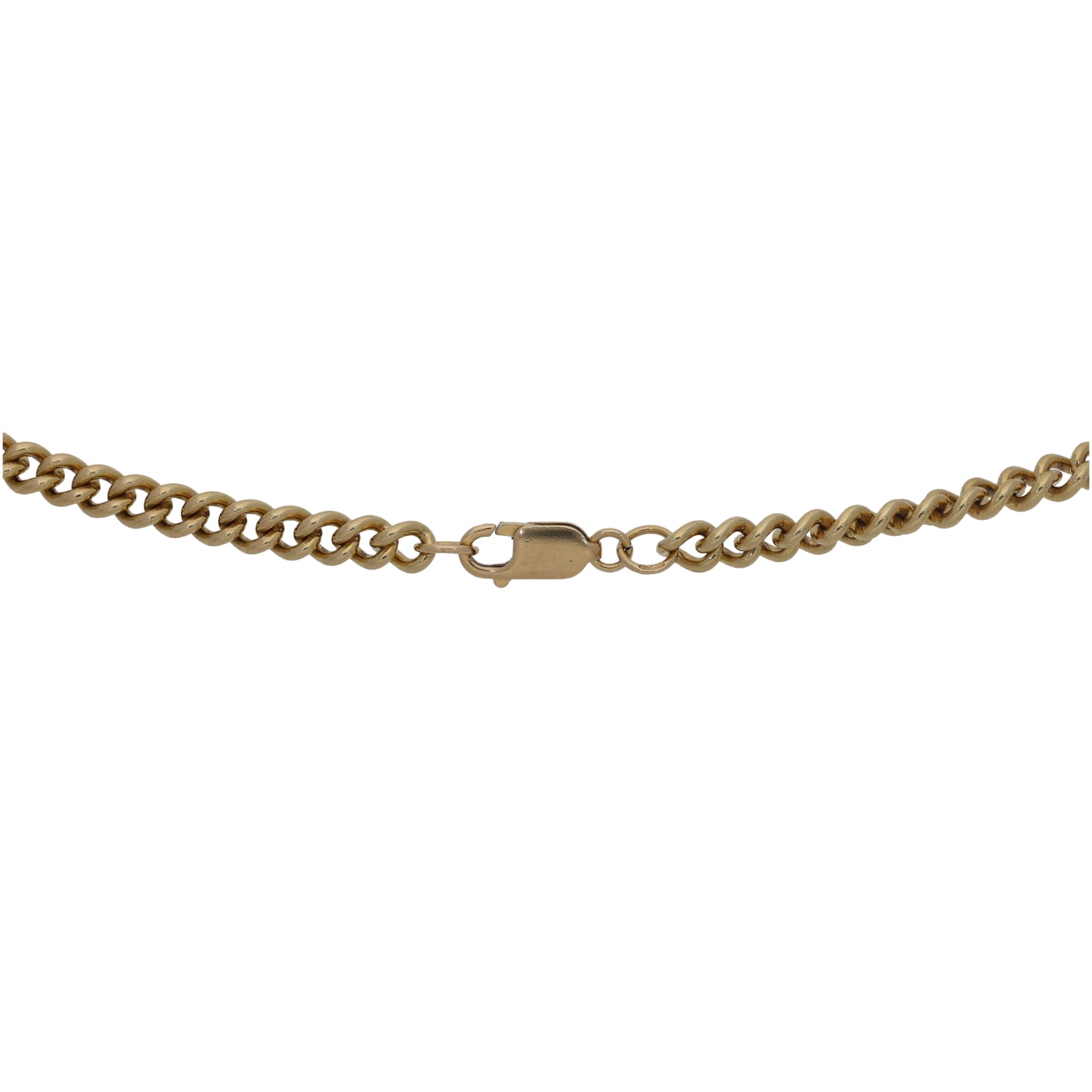 9ct Gold Curb Chain 24"
