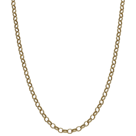 9ct Gold Belcher Chain 24"