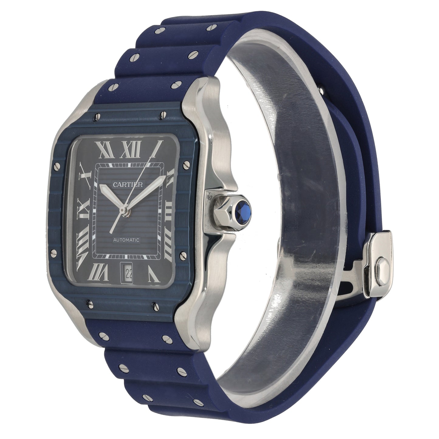 Cartier Santos 4072 37mm Stainless Steel Watch