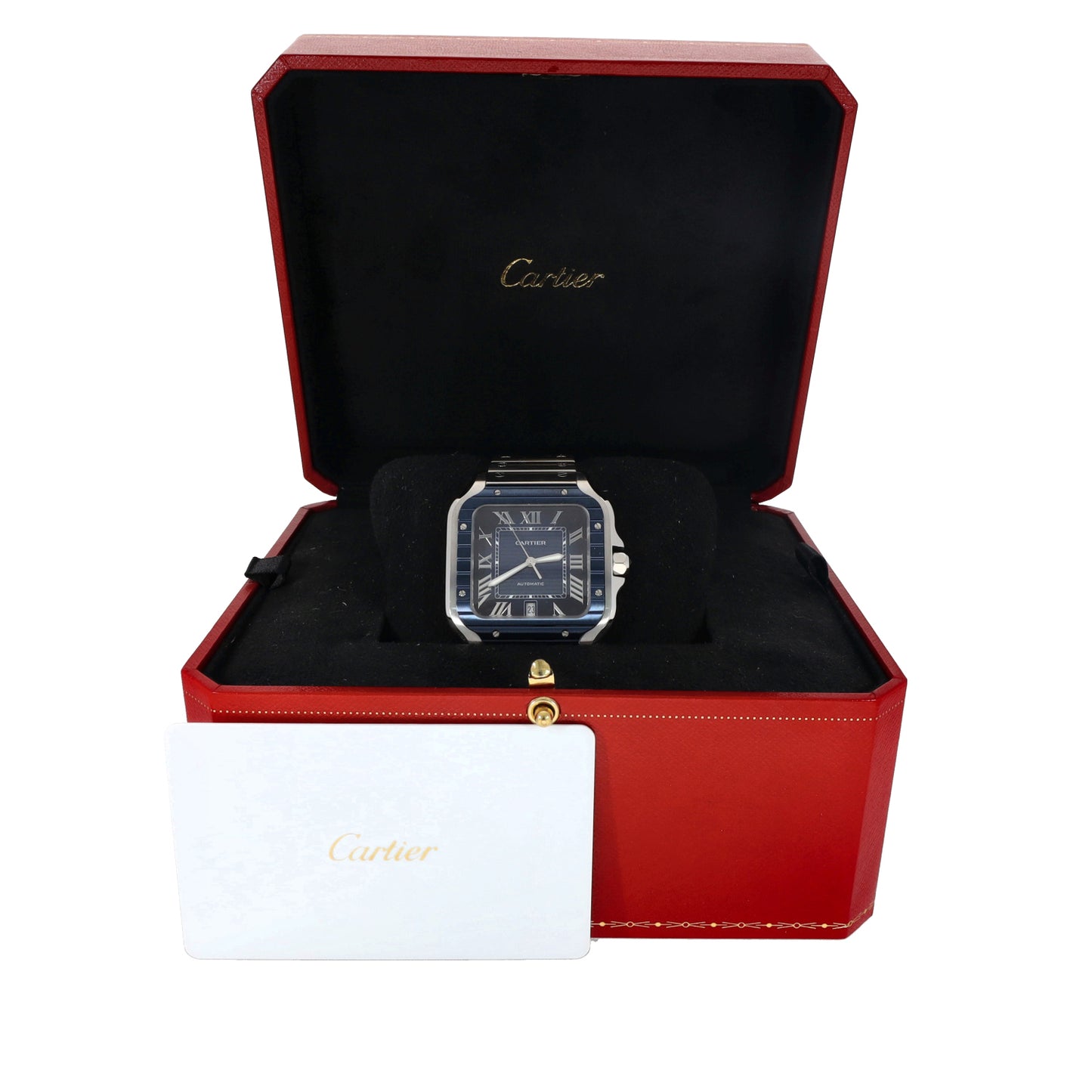 Cartier Santos De Cartier WSSA0048 40mm Stainless Steel Watch
