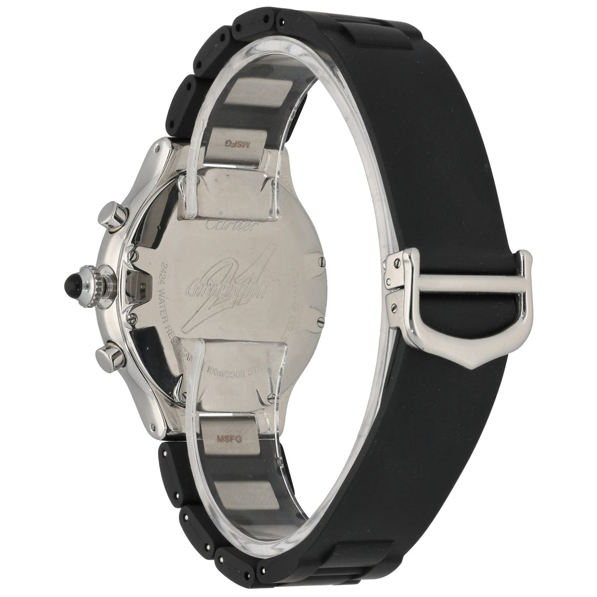 Cartier Must 21 Chronoscaph W10172T2 38mm Stainless Steel Watch