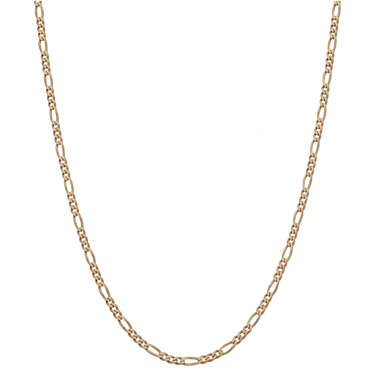 9ct Gold Figaro Chain 20"