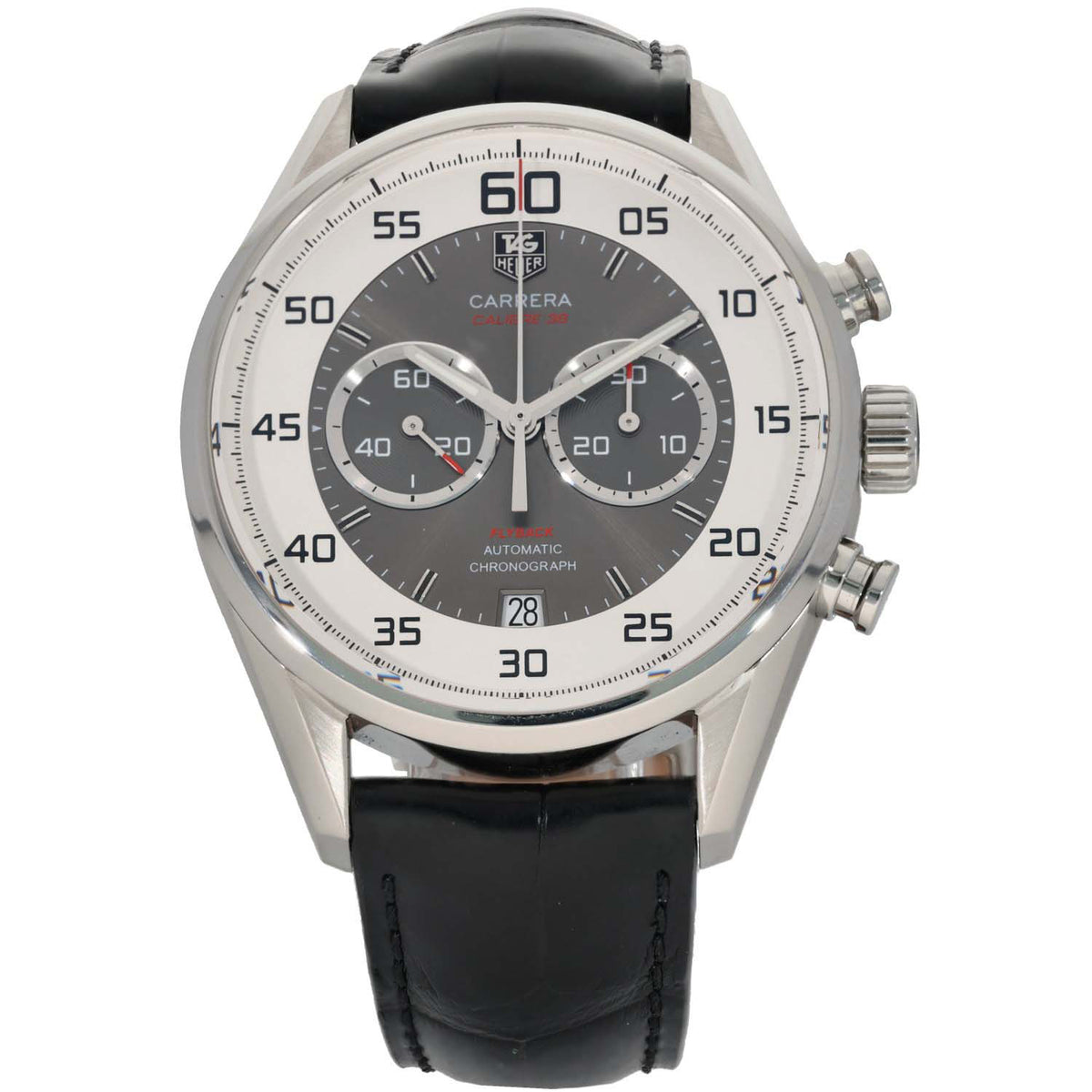 Tag Heuer Carrera CAR2B11 43mm Stainless Steel Watch