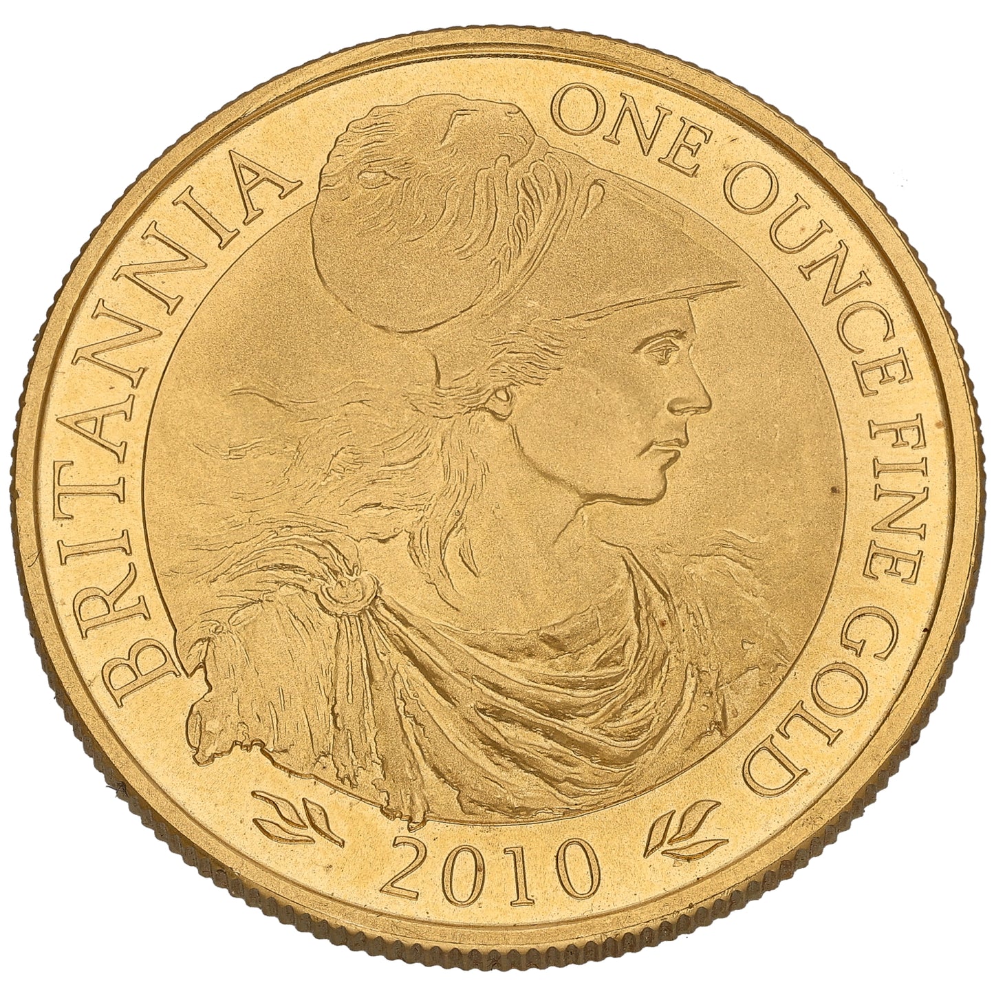22ct Gold Queen Elizabeth II 1 OZ Britannia Coin 2010