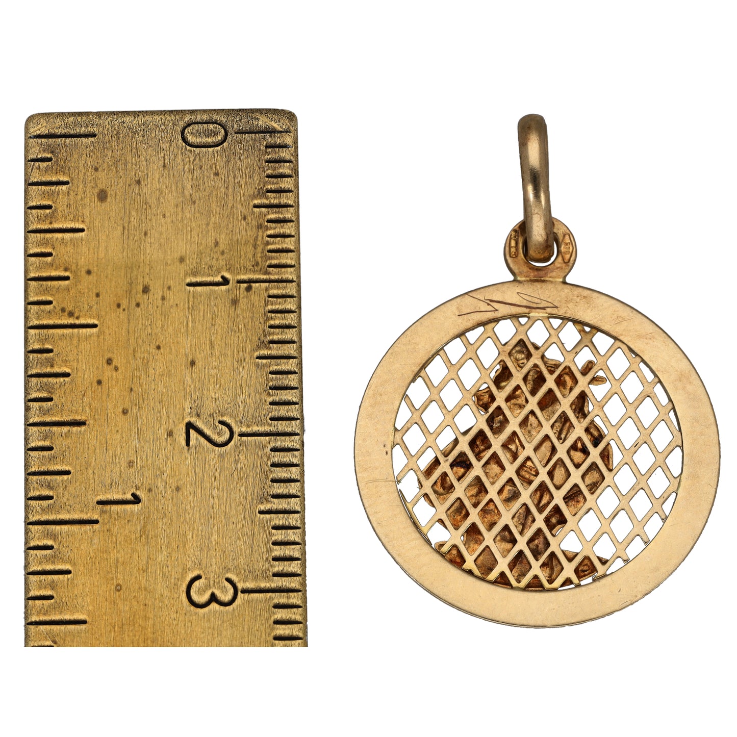 9ct Gold St Christopher Pendant