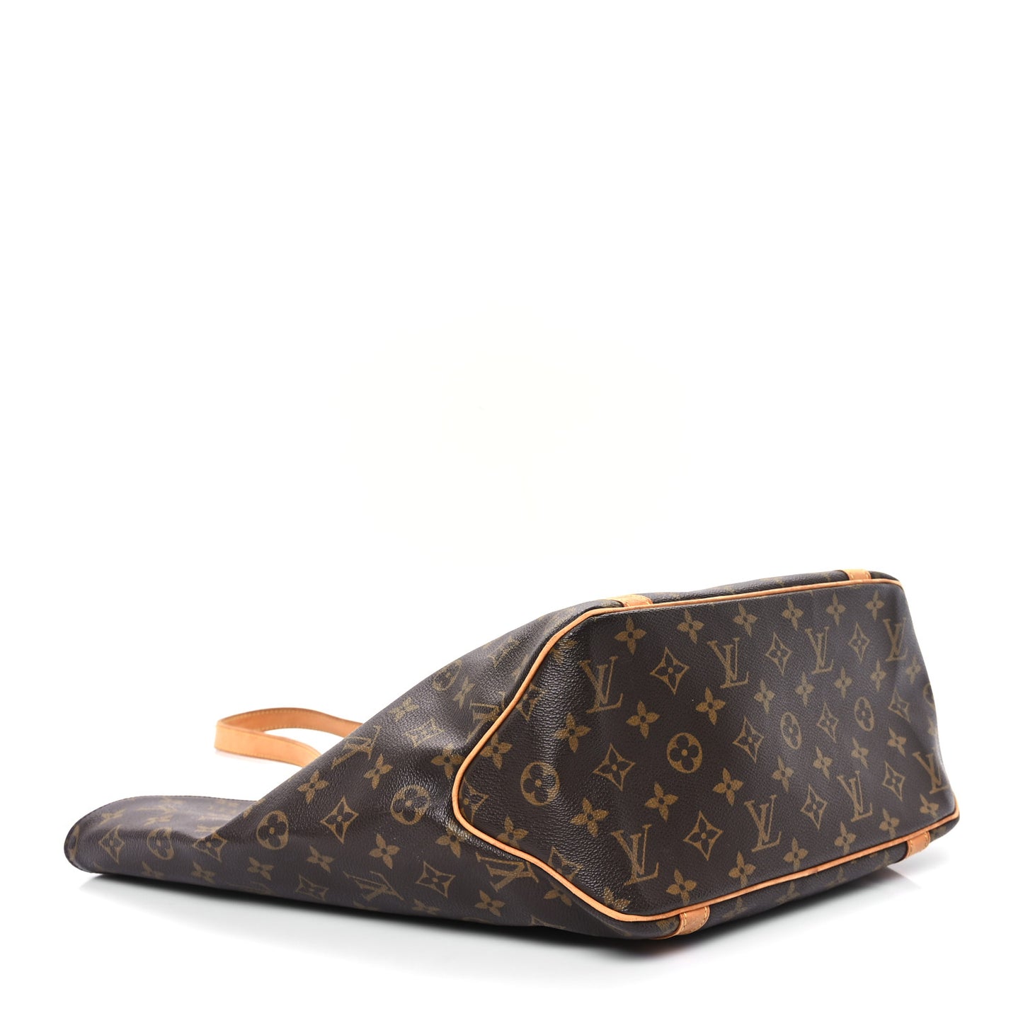 Louis Vuitton Sac Shopping Monogram Coated Canvas Bag - Brown