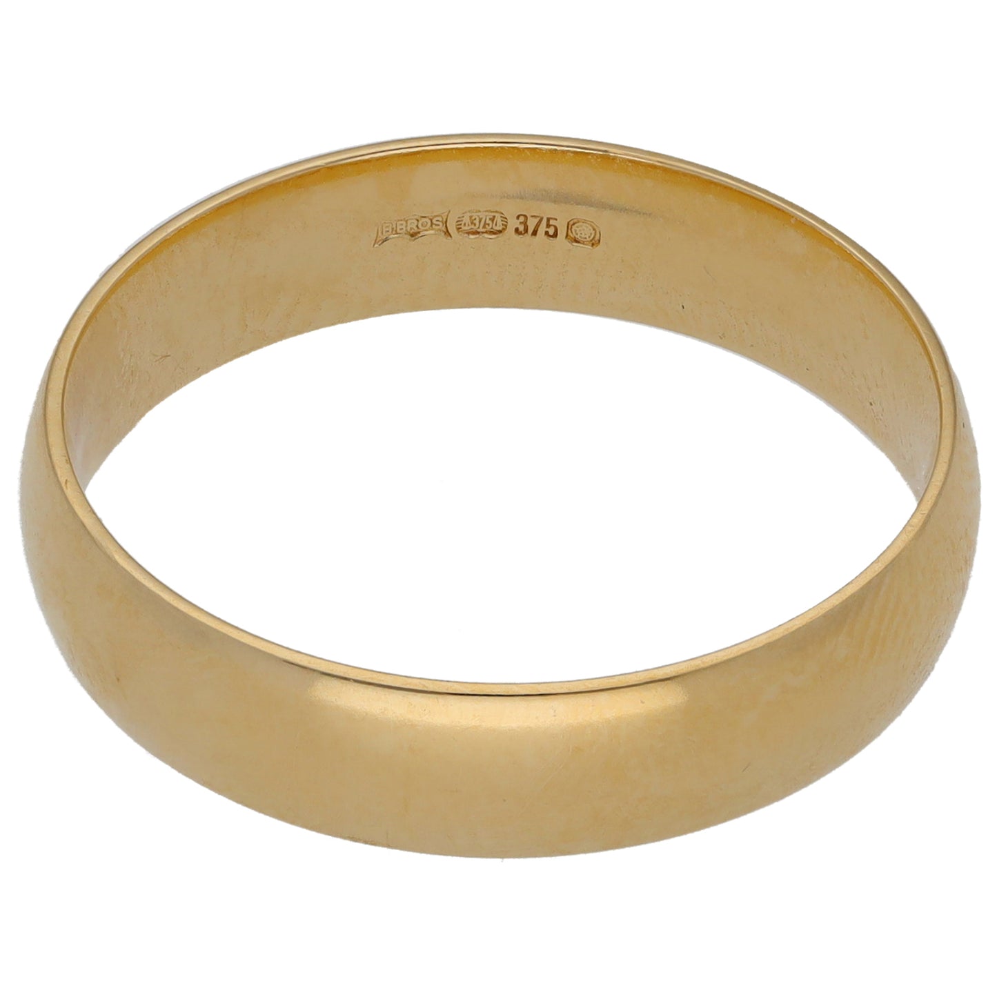 9ct Gold Wedding Ring Size V