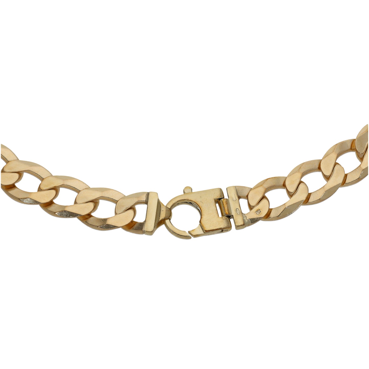 9ct Gold Curb Chain 26"