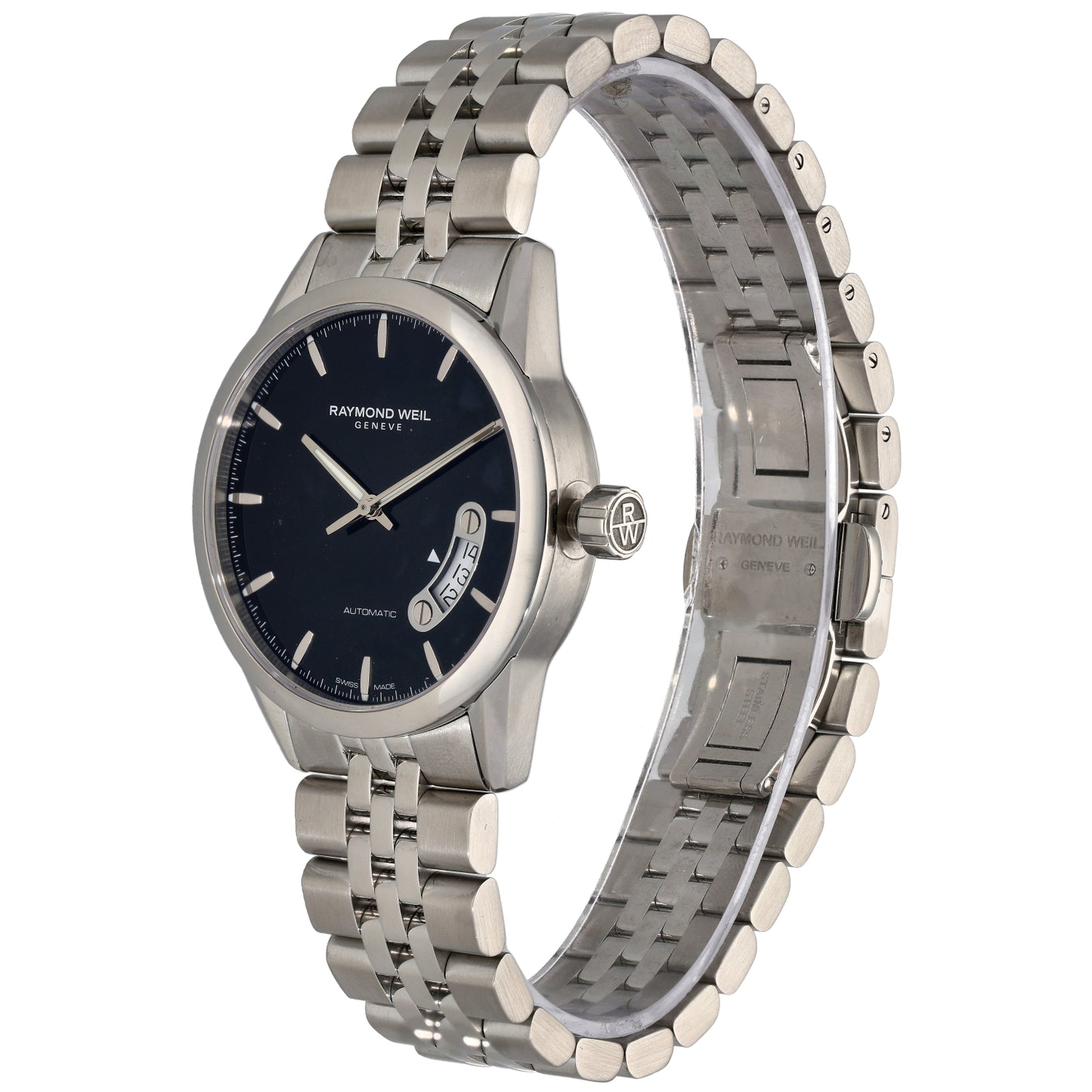 Raymond Weil Freelancer 27702 38mm Stainless Steel Watch