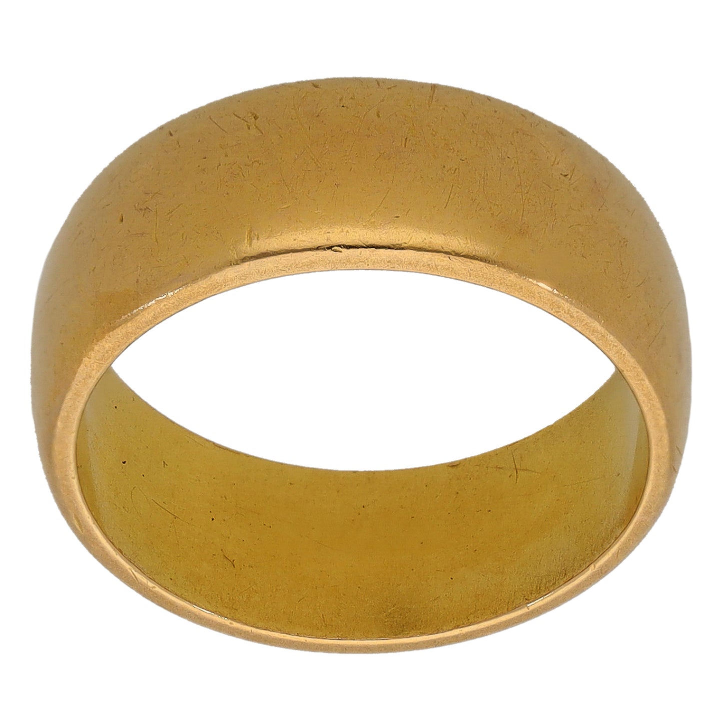 22ct Gold Plain Wedding Ring Size L