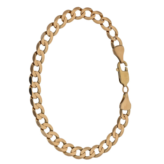 9ct Gold Curb Bracelet