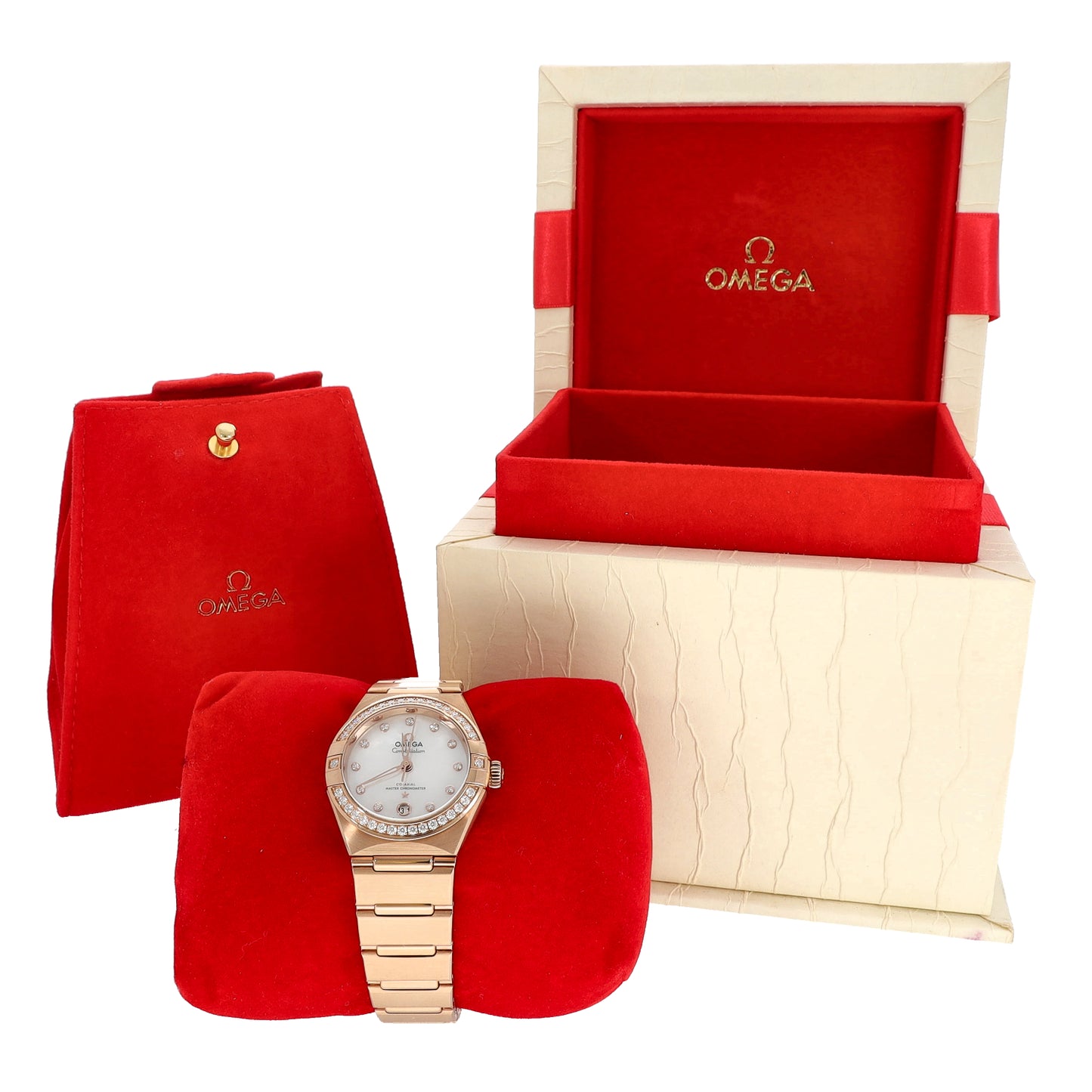 Omega Constellation 131.55.29.20.55.001 29mm Gold Watch (Ex-Display)