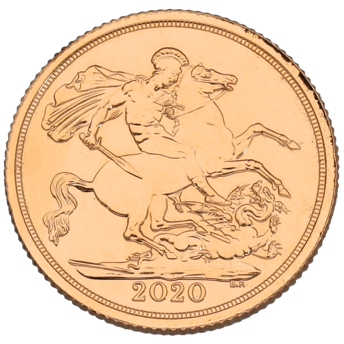 22ct Gold Queen Elizbeth II Full Sovereign Coin 2020