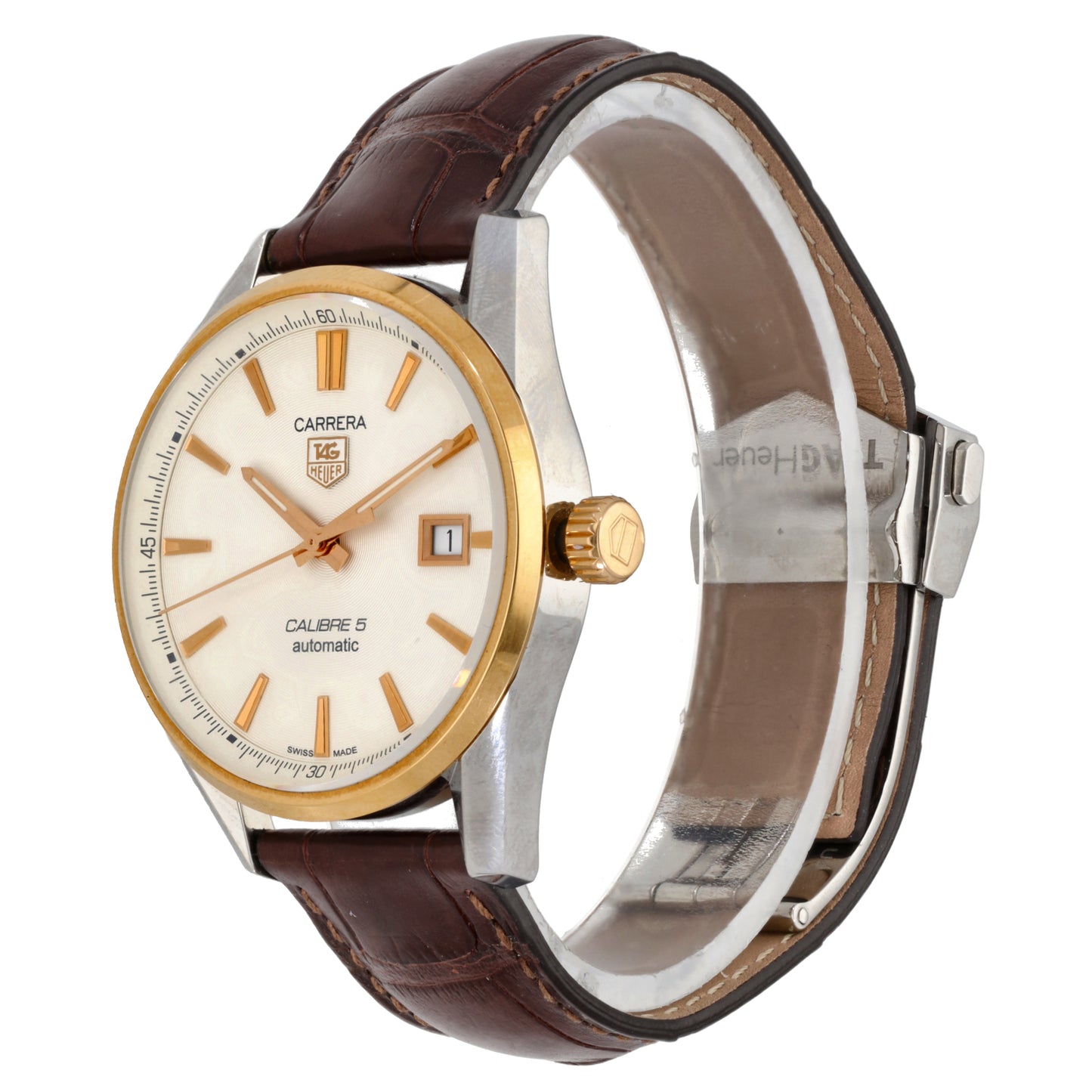 Tag Heuer Carrera WAR215D 39mm Bi-Colour Watch