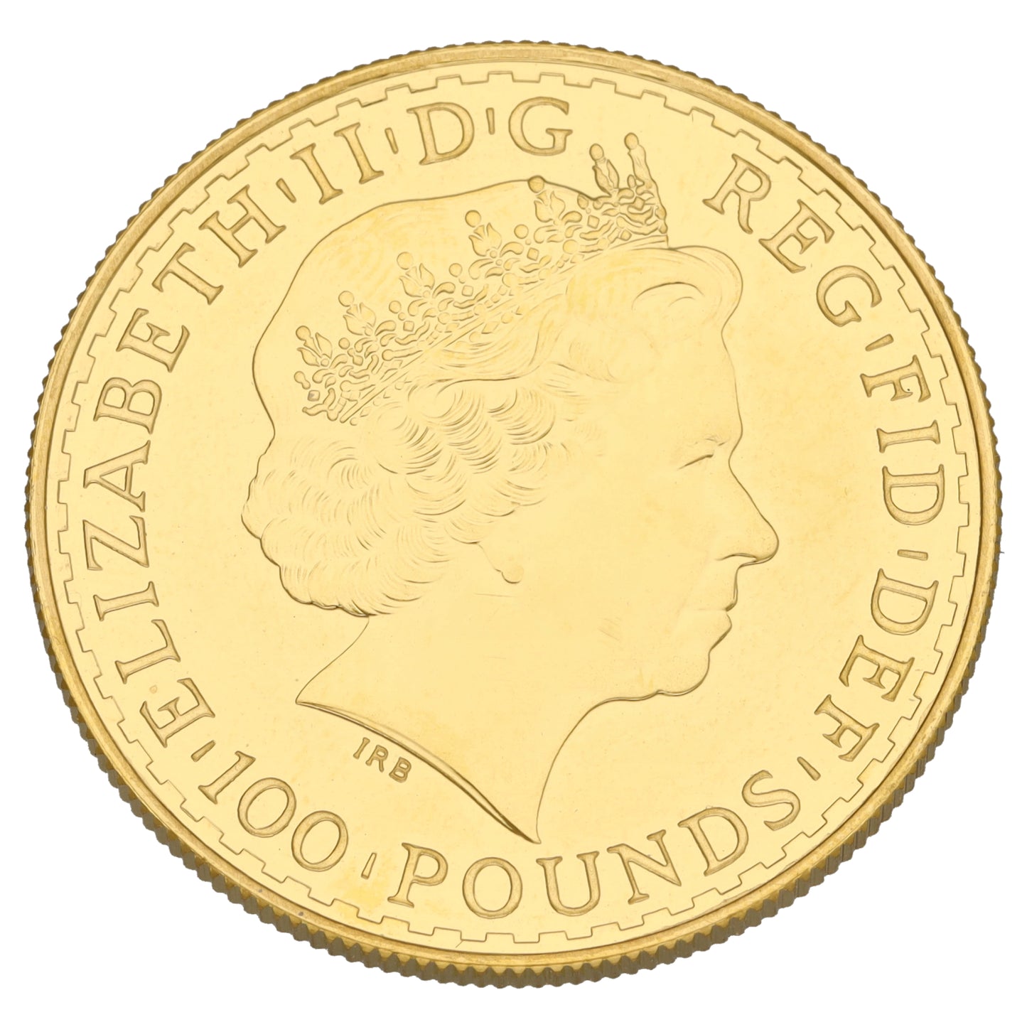 24ct Gold Queen Elizabeth II 1 OZ Britannia Coin 2015