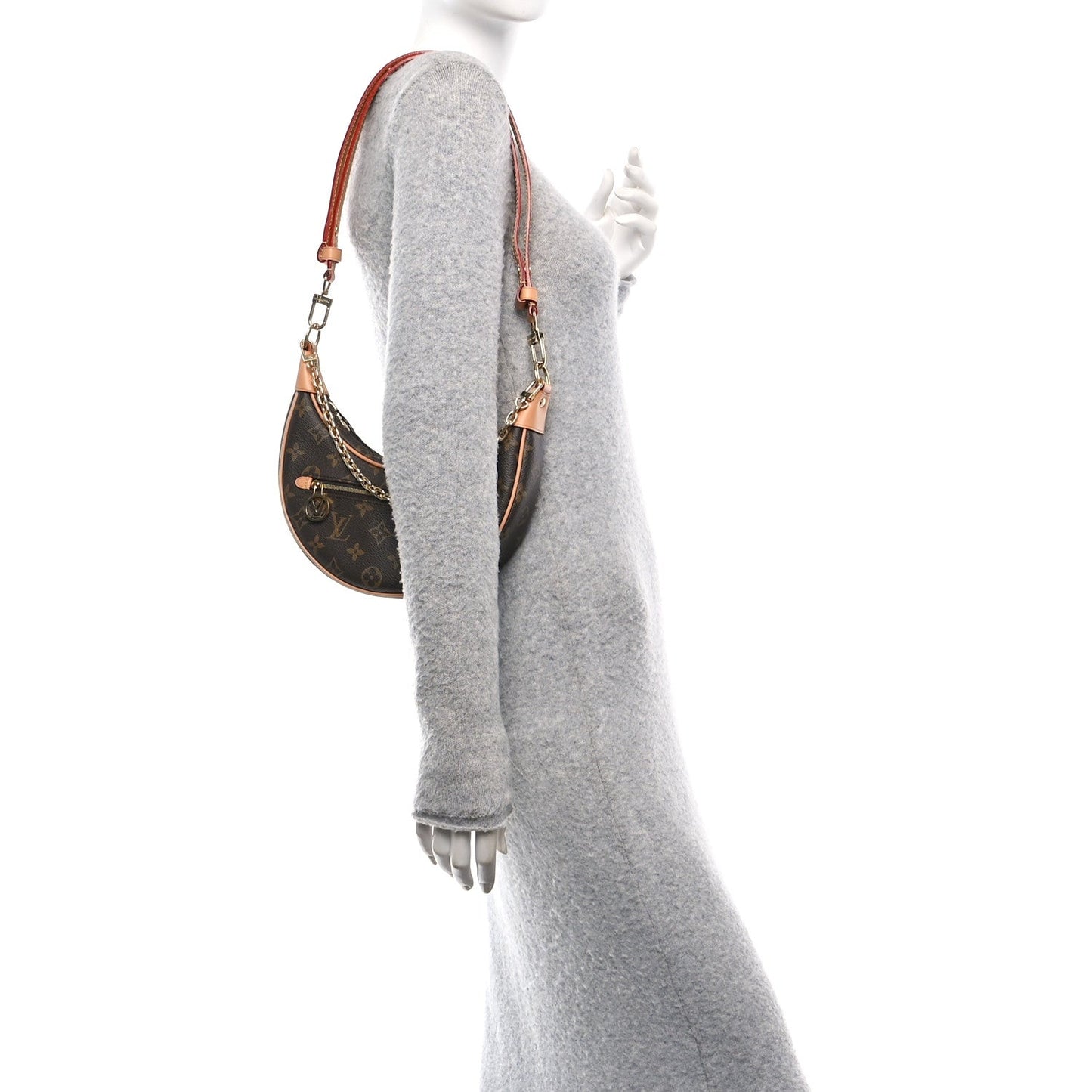 Louis Vuitton Loop Monogram Coated Canvas Bag - Brown