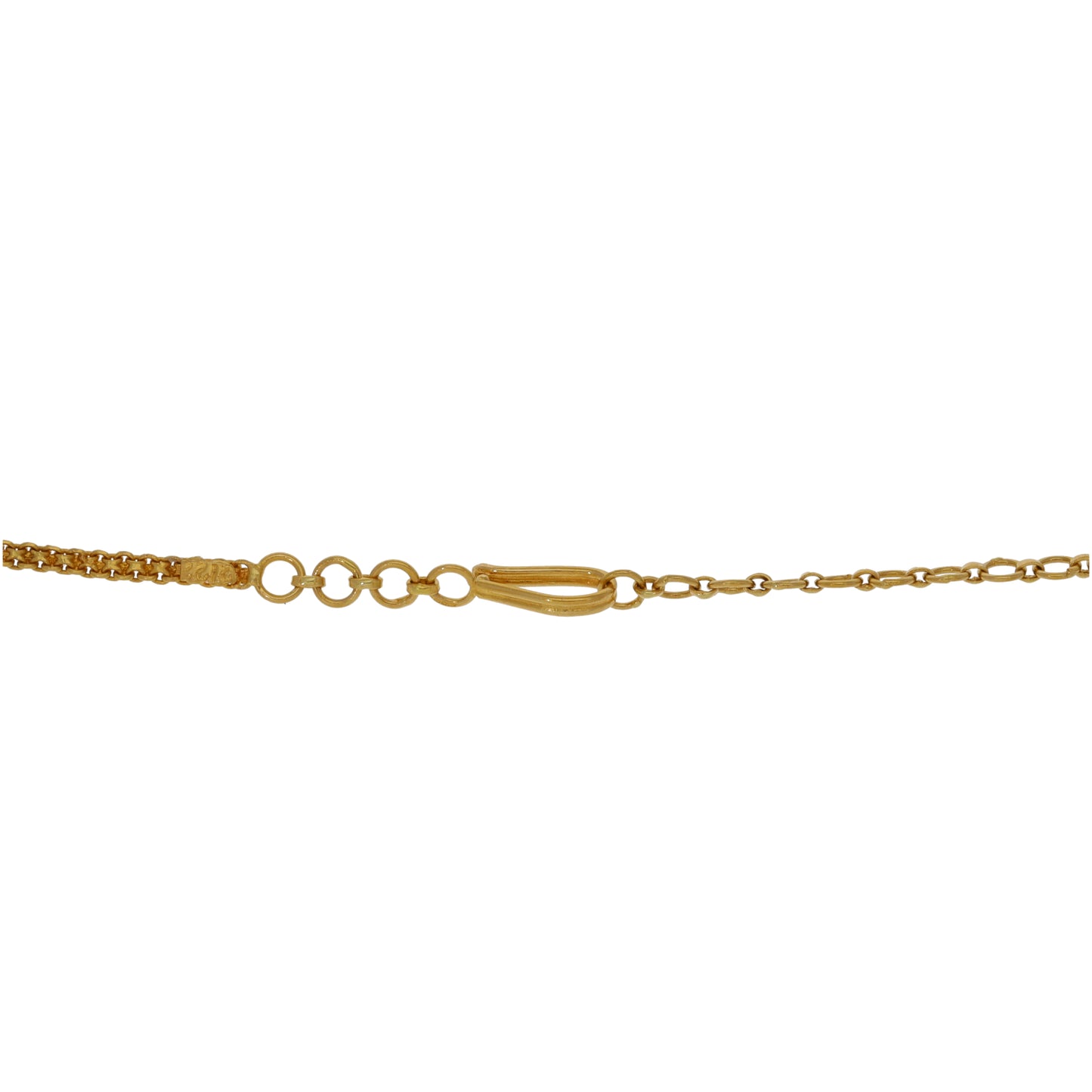 22ct Gold Fancy Necklace 16"