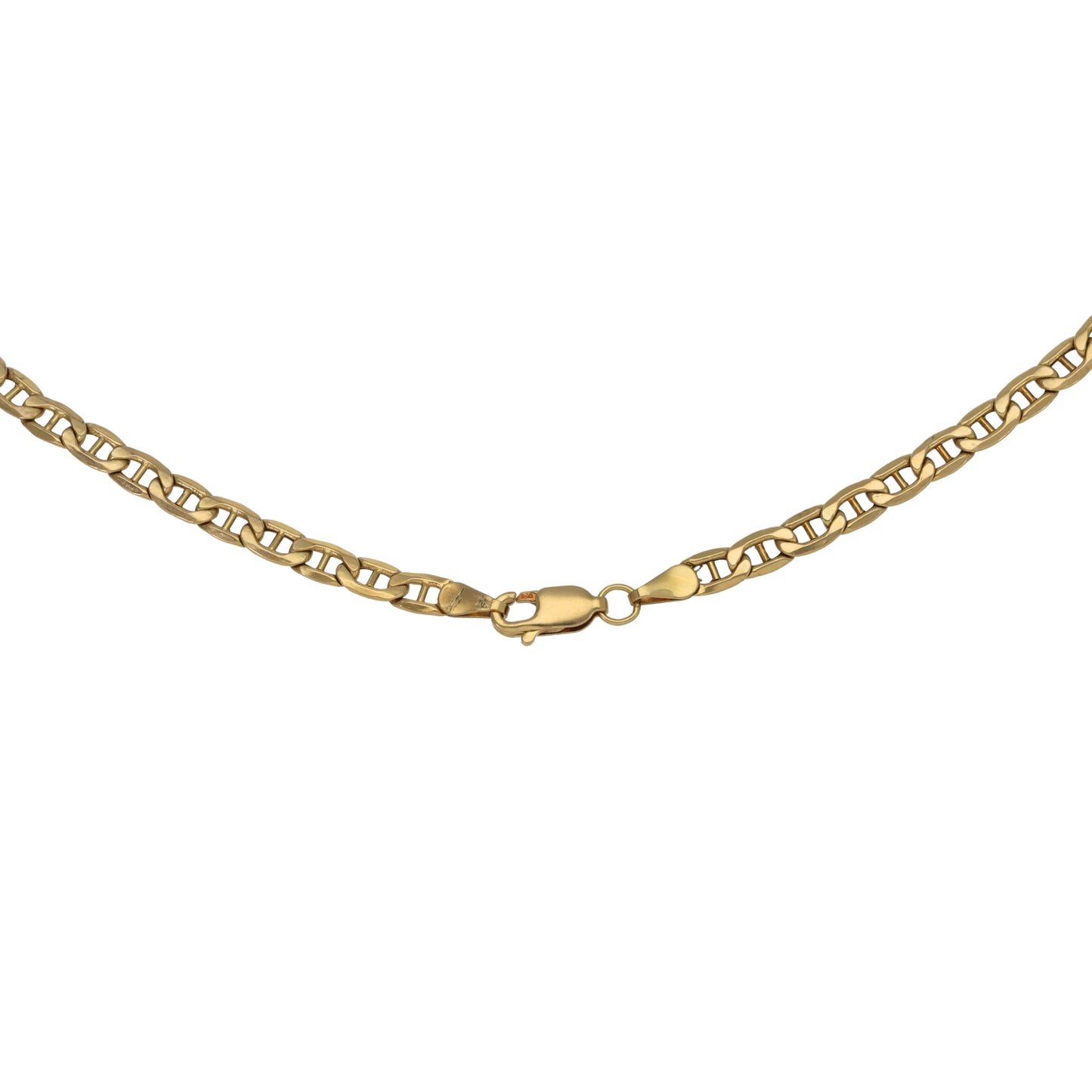 18ct Gold Anchor Chain 22"