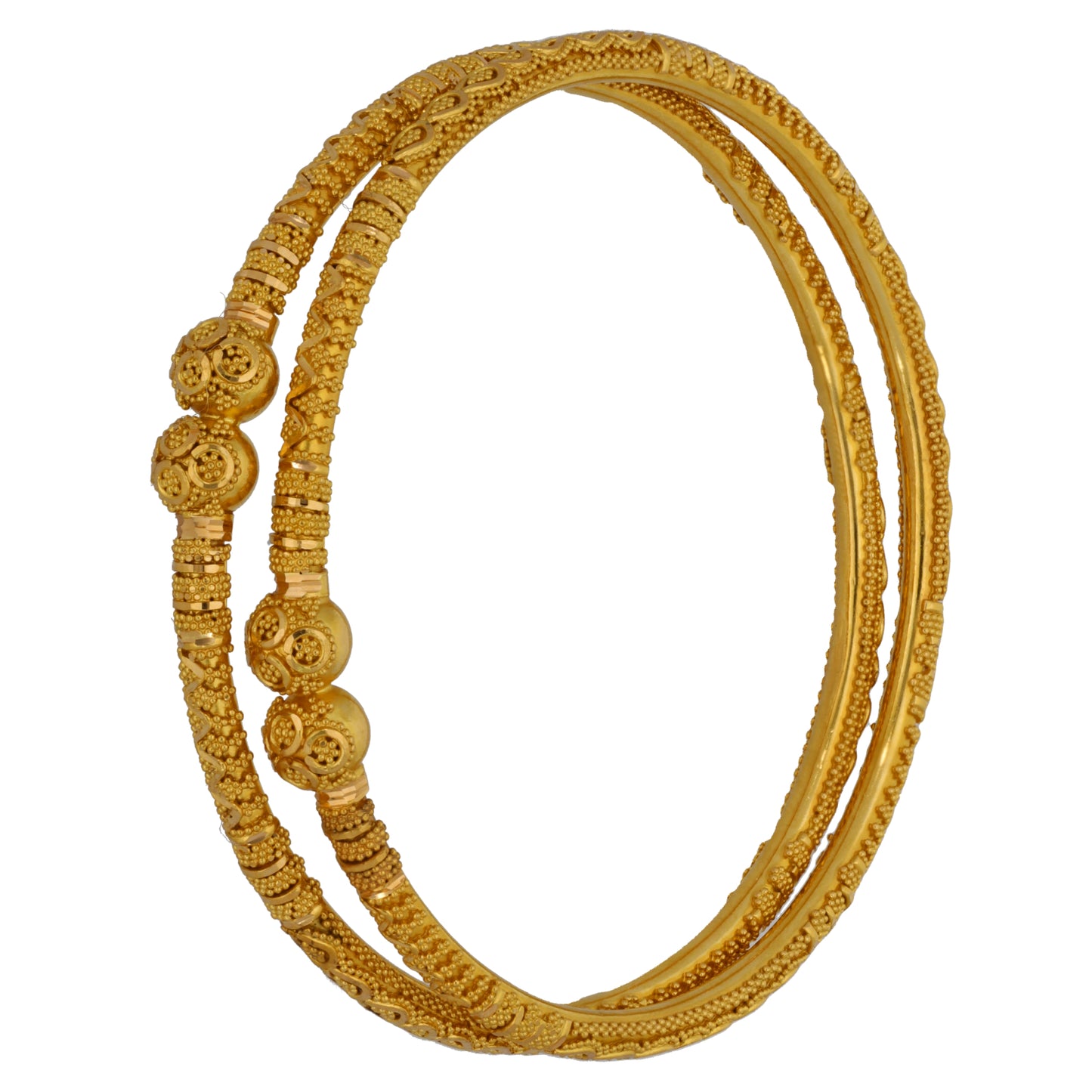 22ct Gold Set of Bangles