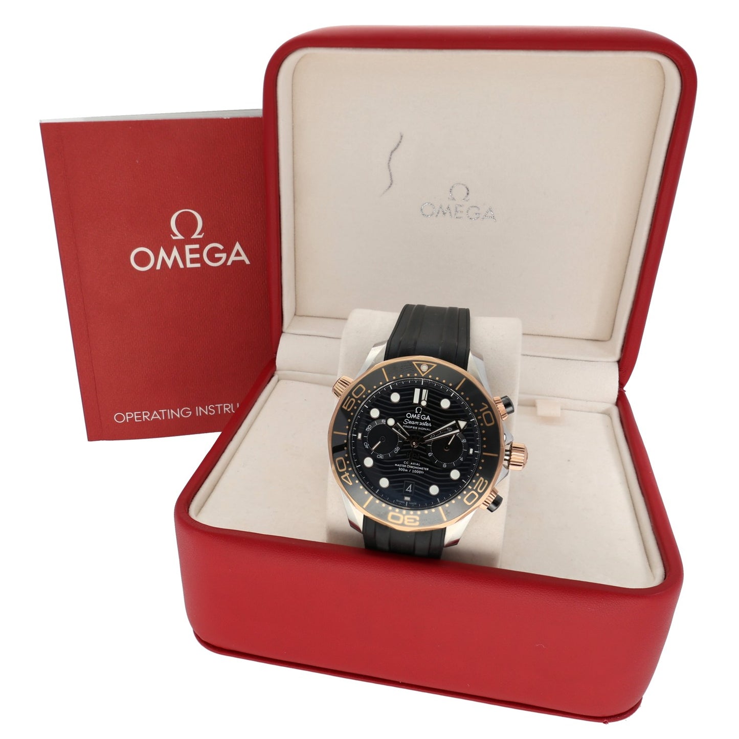 Omega Seamaster Diver 210.22.44.51.01.001 44mm Bi-Colour Watch (Ex-Display)