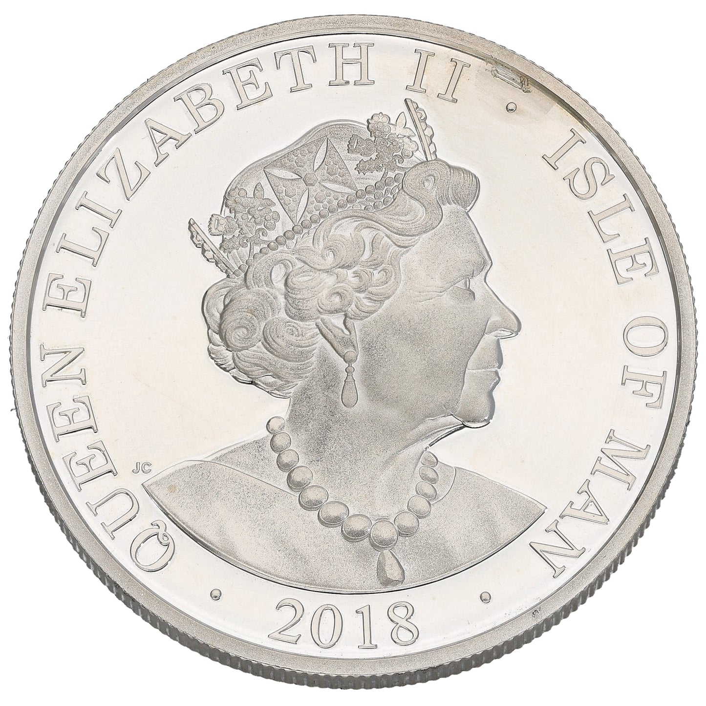 Fine Silver Isle Of Man Angel 1 OZ Coin 2018