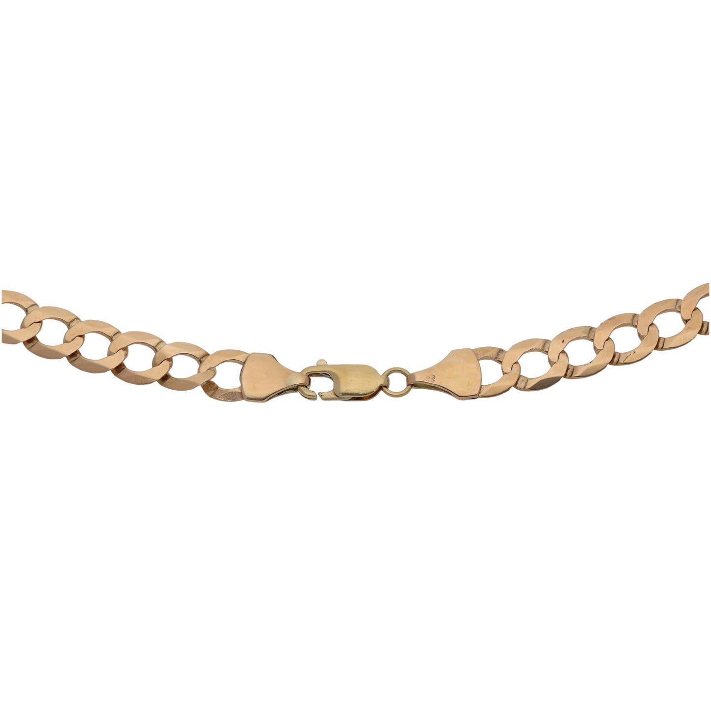 9ct Gold Curb Chain 24"