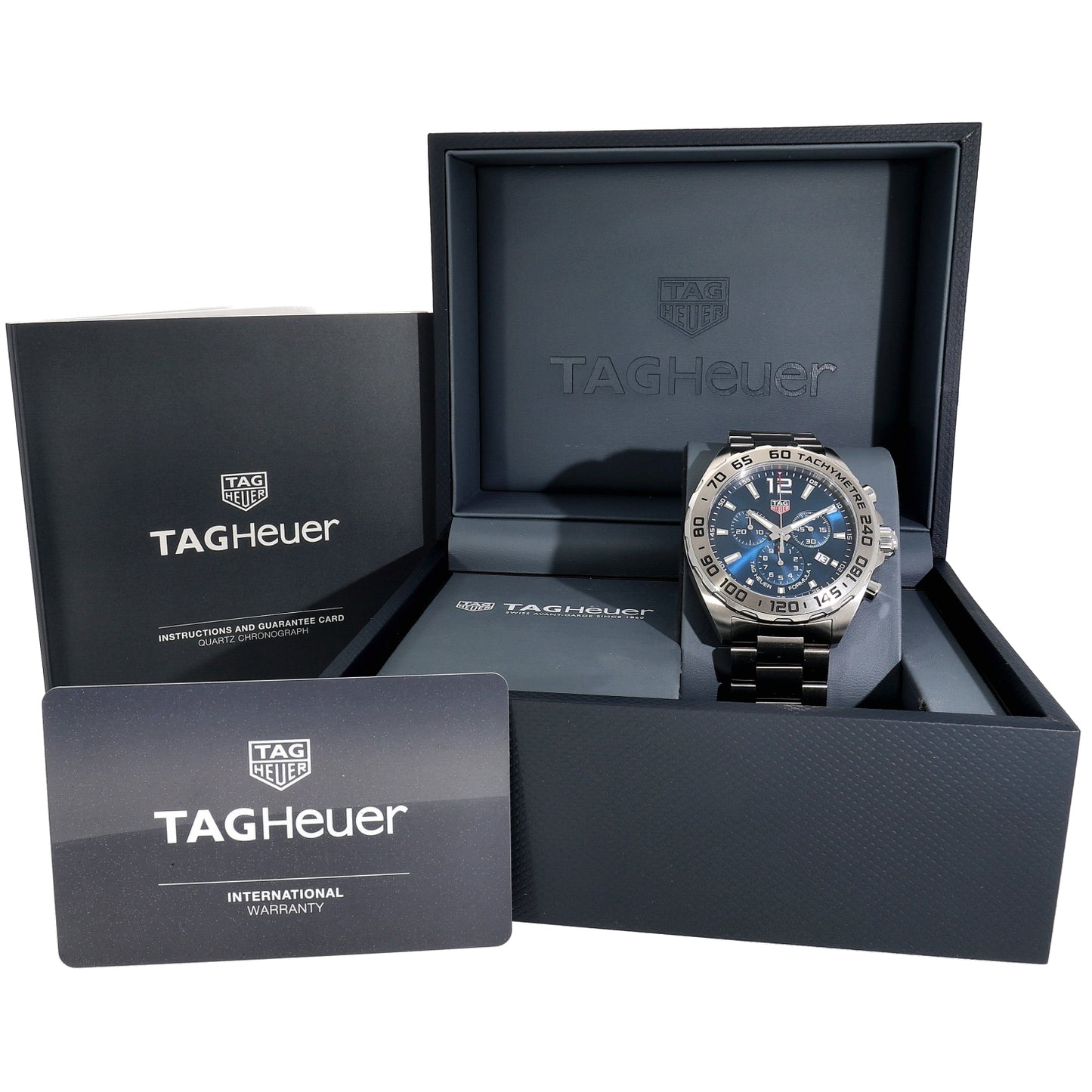 Tag Heuer Formula 1 CAZ101K 43mm Stainless Steel Watch