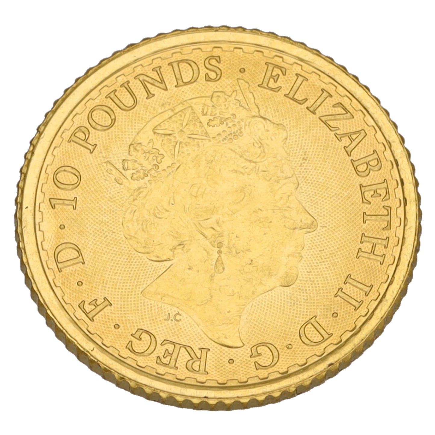 24ct Gold Queen Elizabeth II 1/10 OZ Britannia Coin 2018