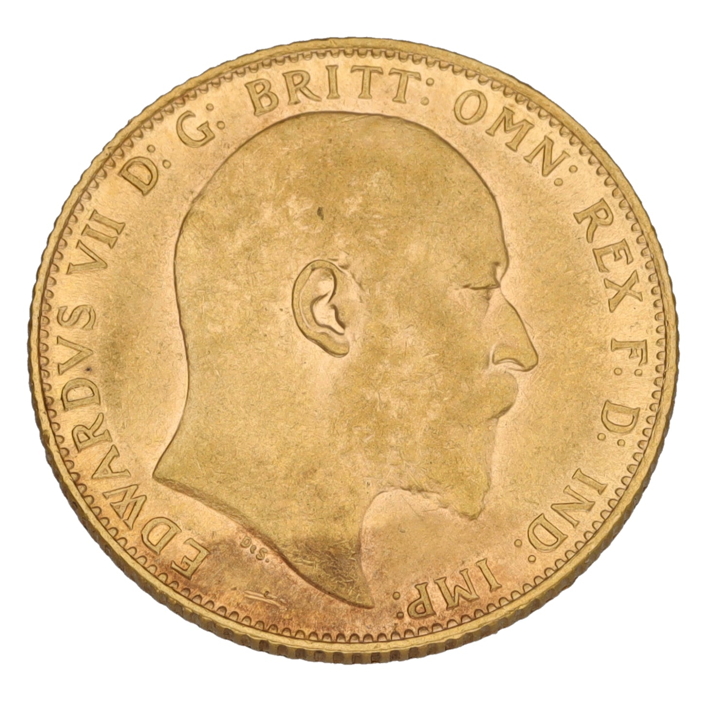 22ct Gold King Edward VII Full Sovereign Coin 1907
