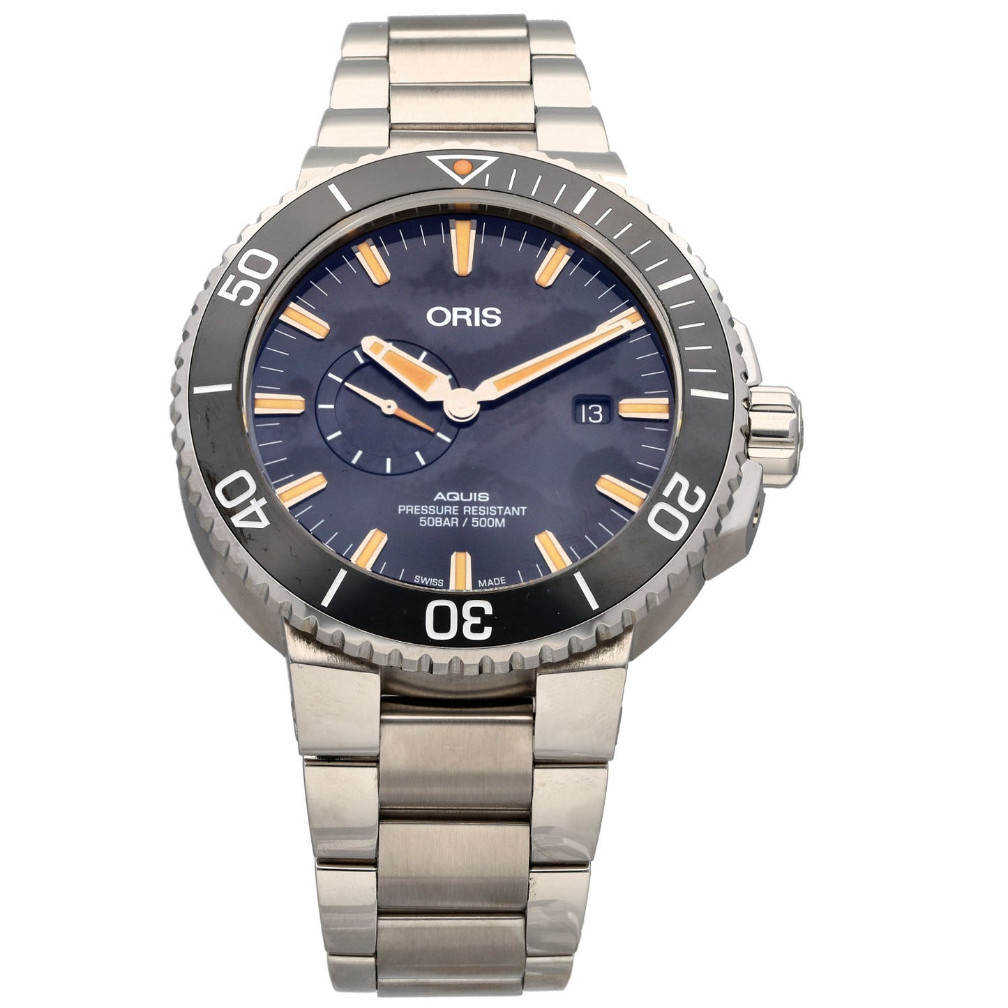 Oris Aquis 7733 45.5mm Stainless Steel Watch