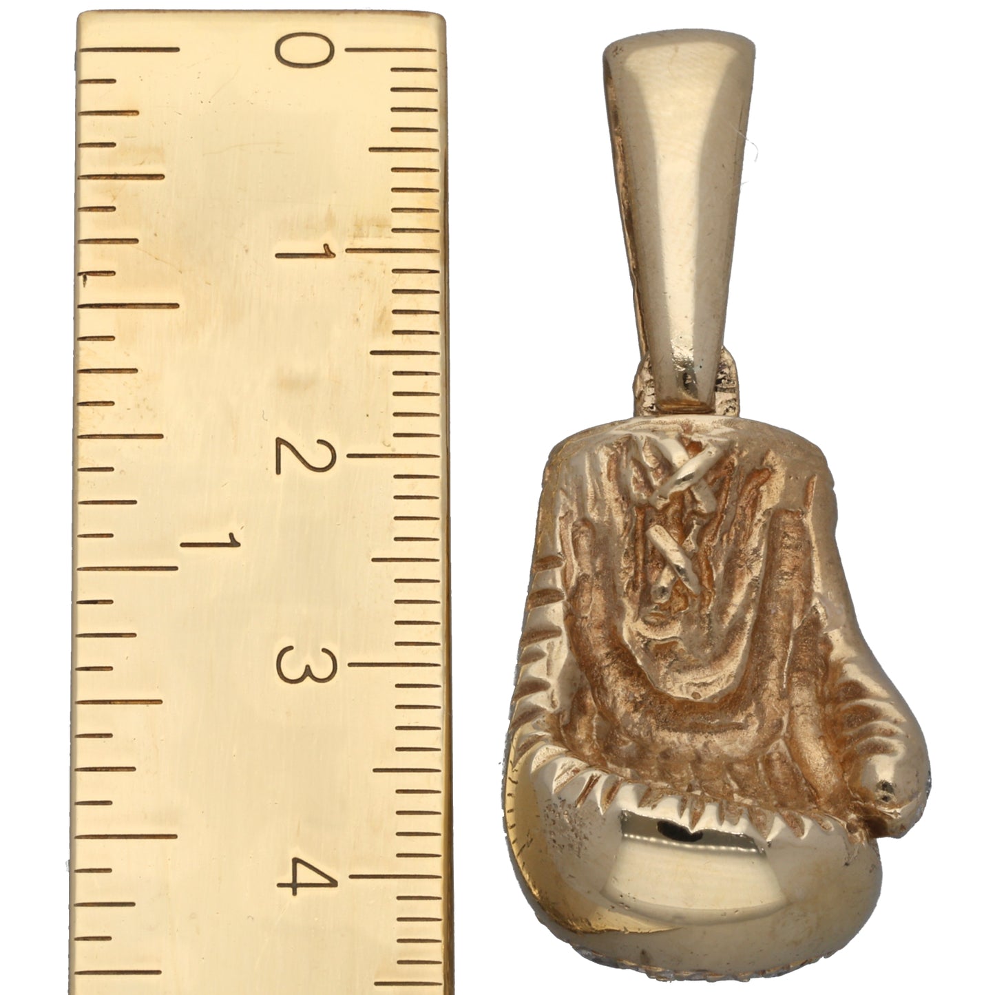 9ct Gold Cubic Zirconia Boxing Glove Pendant