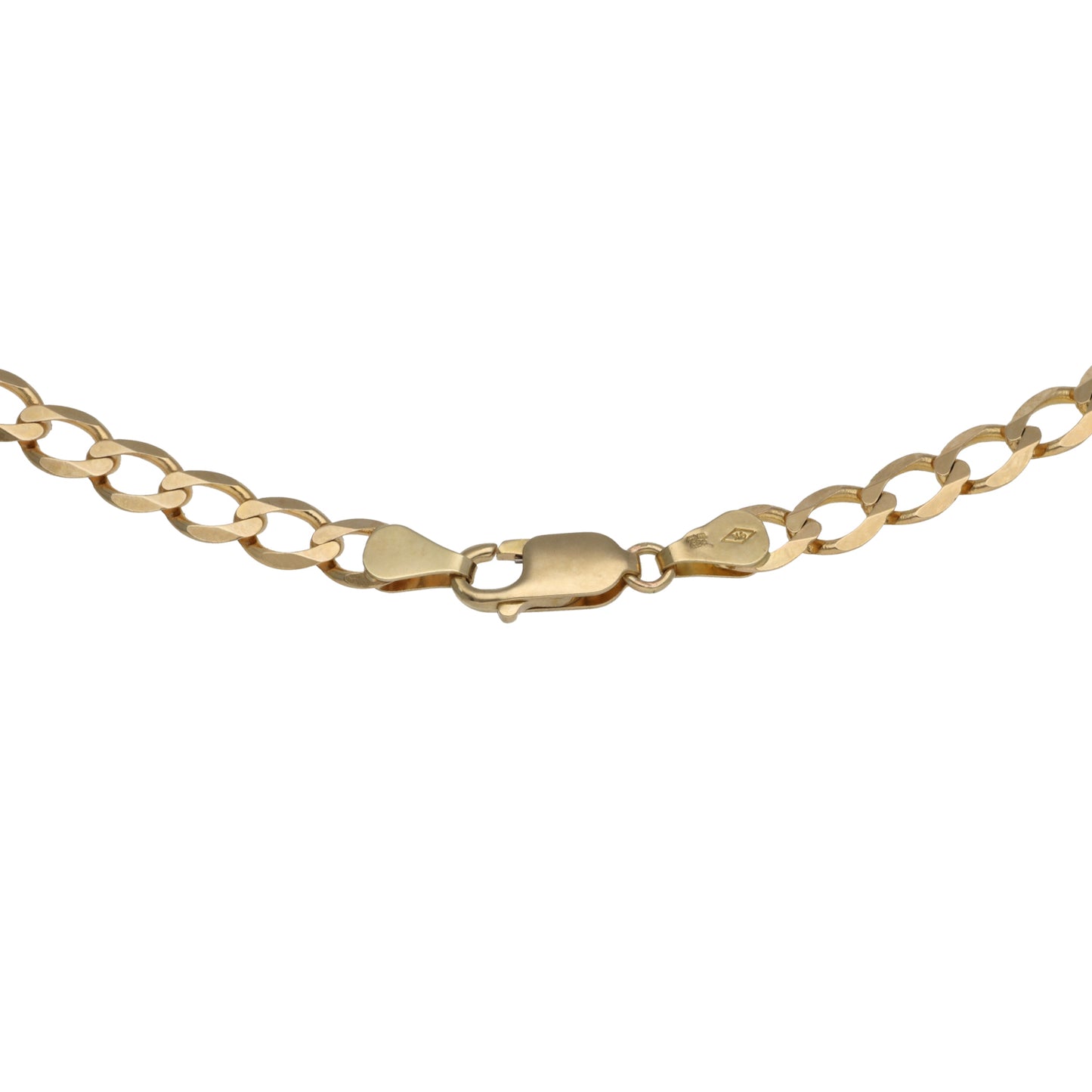 9ct Gold Curb Chain 32"