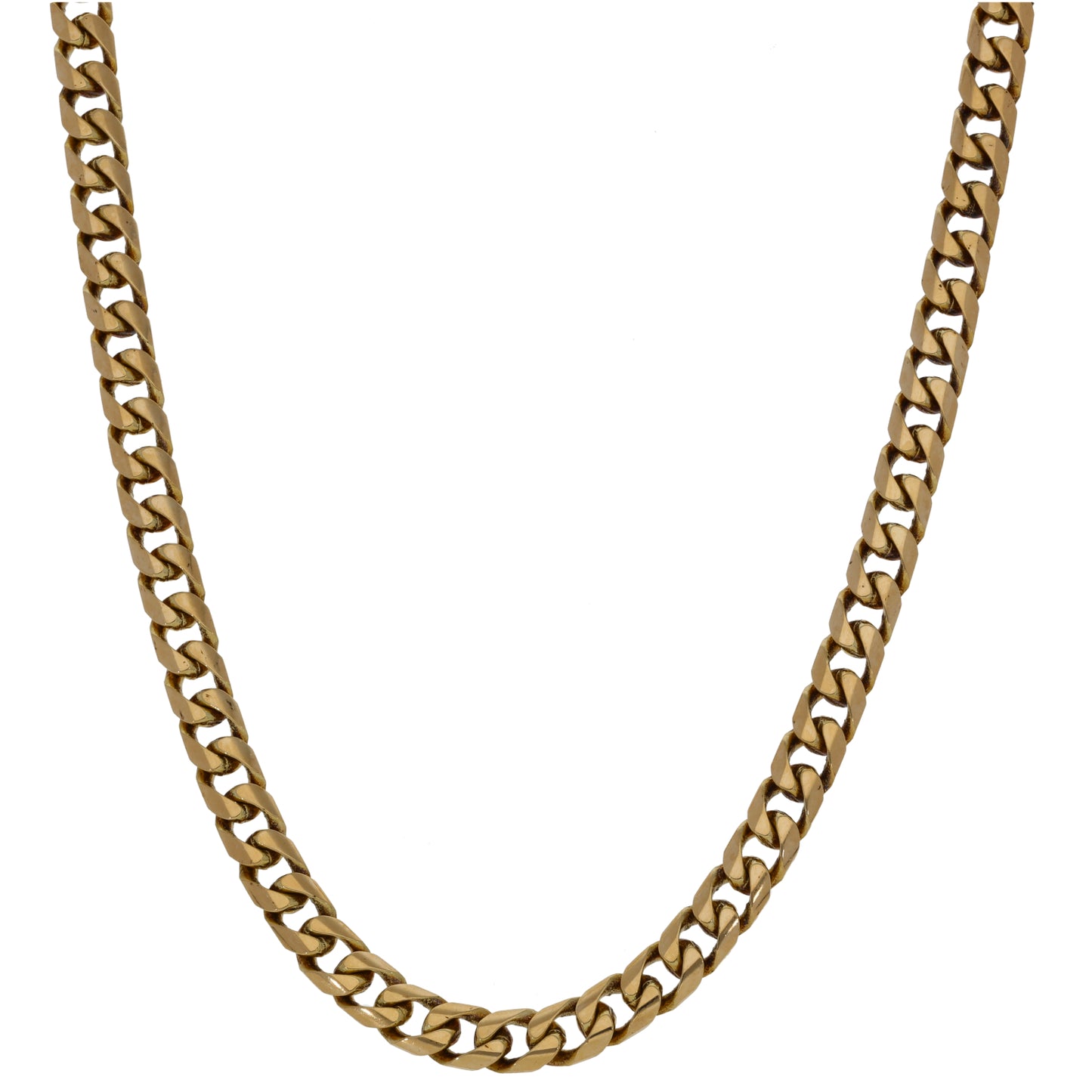 9ct Gold Curb Chain 20"