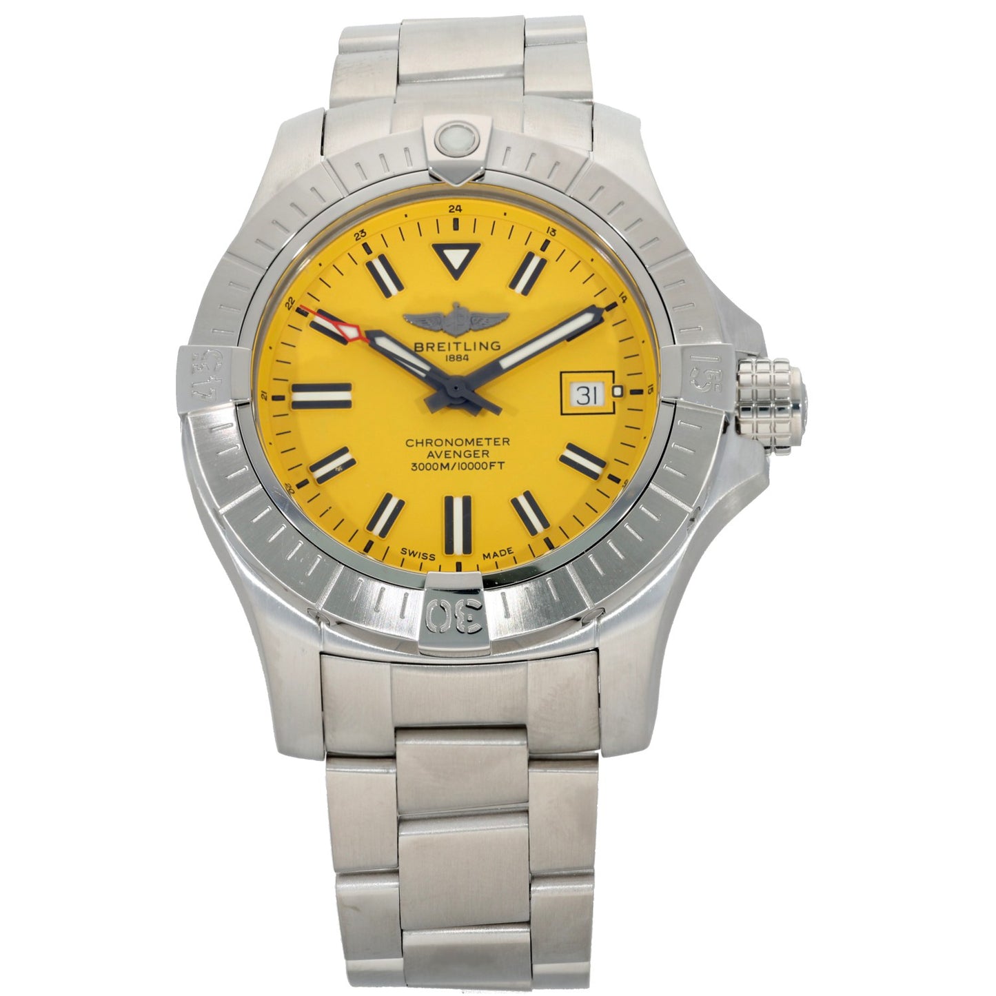 Breitling Avenger Seawolf A17319 45mm Stainless Steel Watch