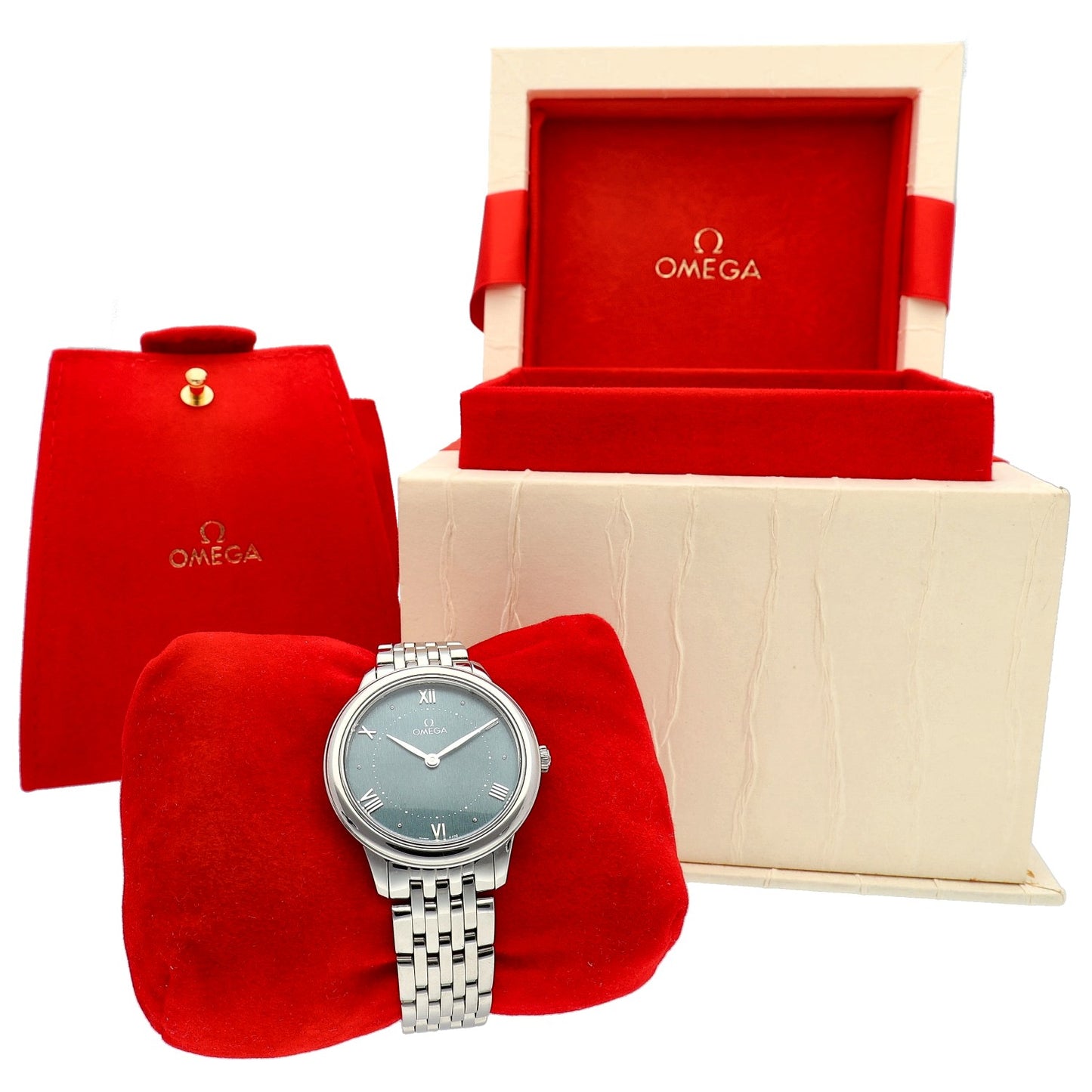 Omega De Ville 434.10.30.60.10.001 30mm Stainless Steel Watch