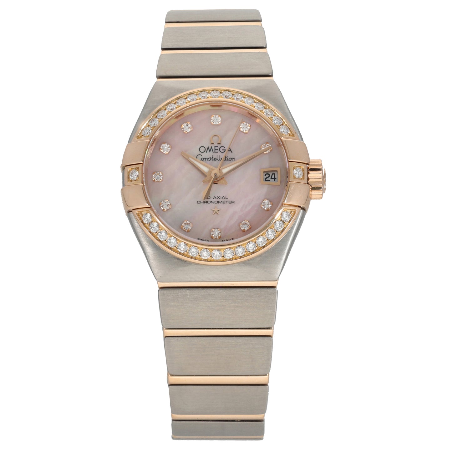 Omega Constellation 123.25.27.20.57.001 27mm Bi-Colour Watch