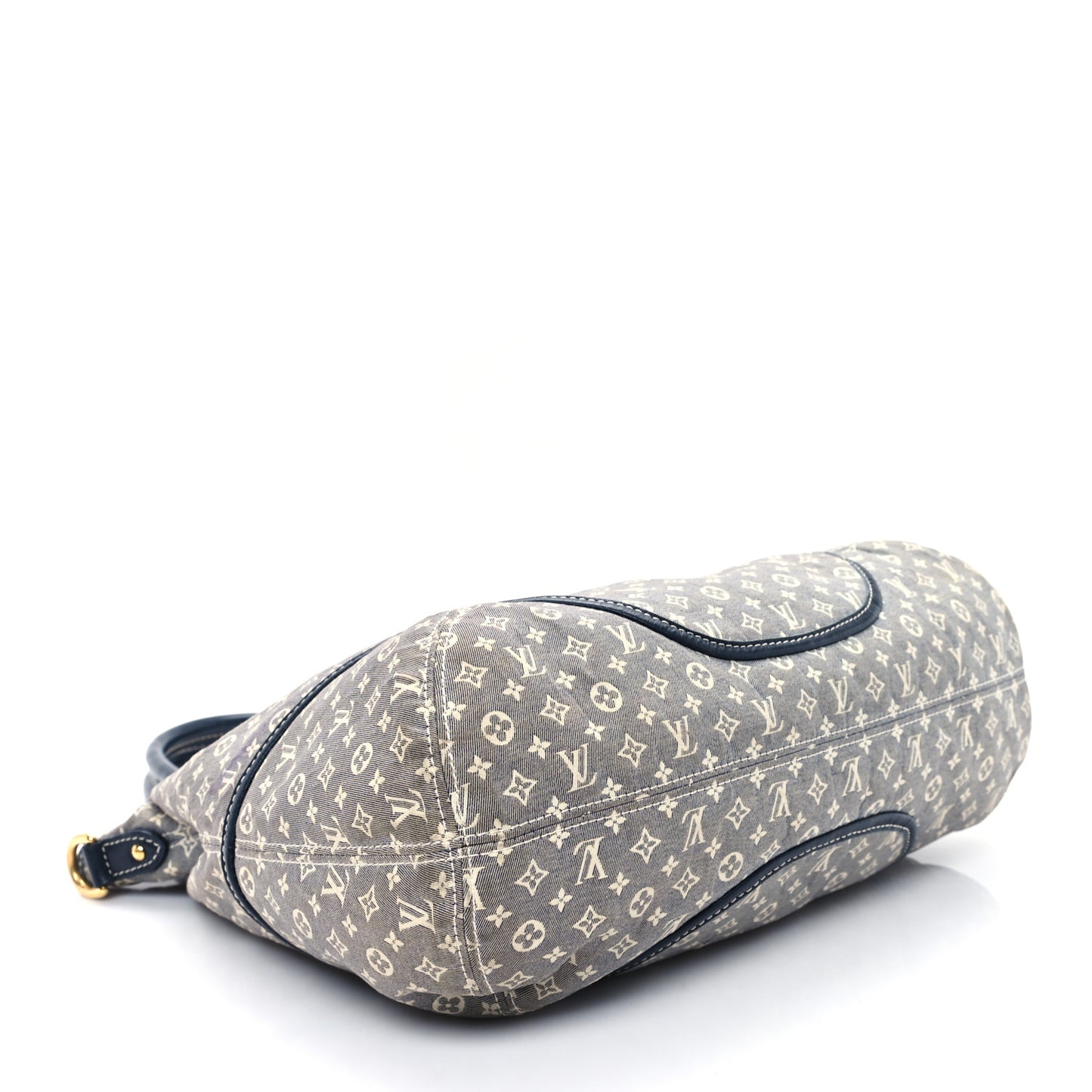 Louis Vuitton Elegie Monogram Mini Lin Coated Canvas Bag - Navy