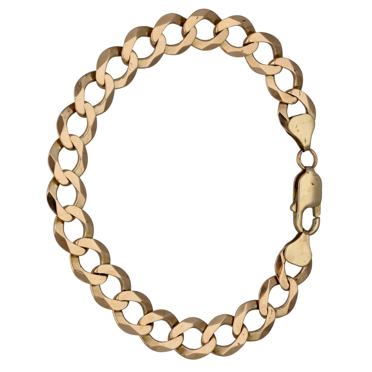 9ct Gold Curb Bracelet