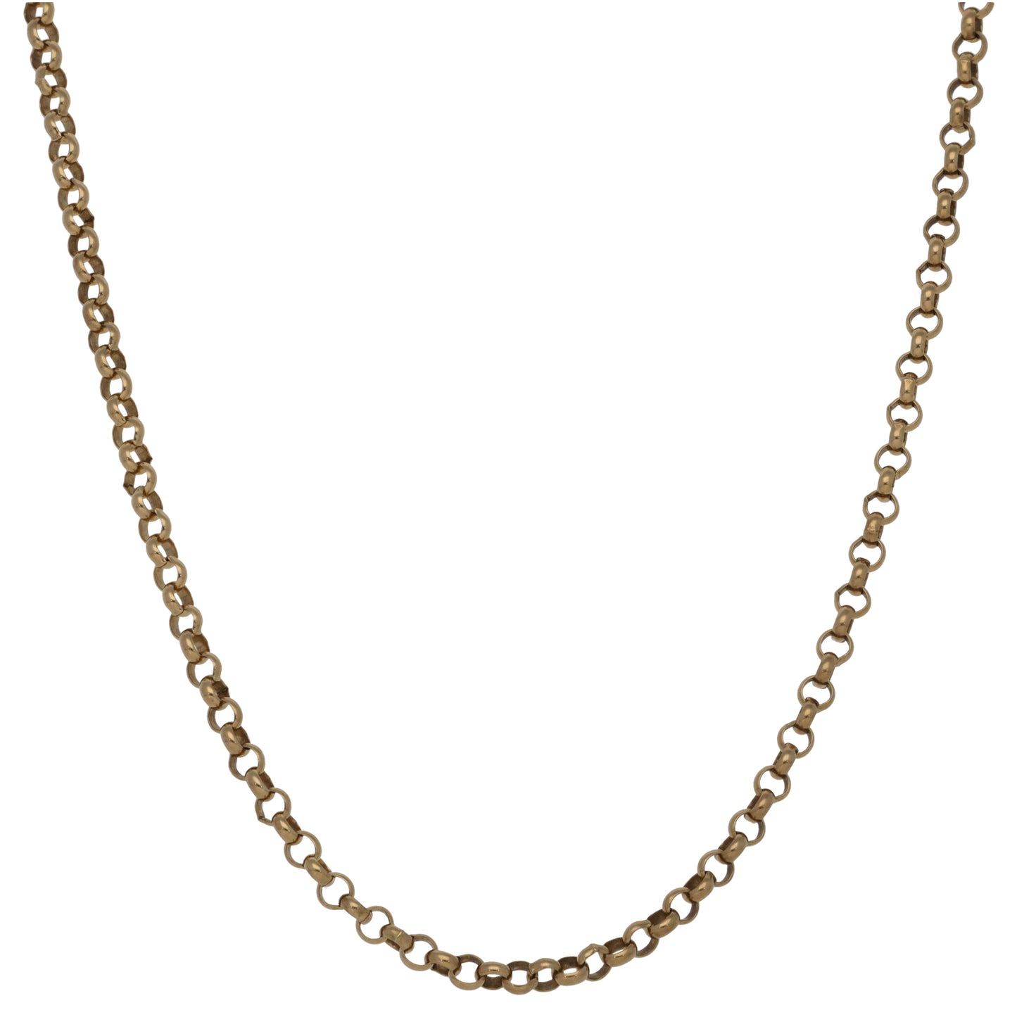 9ct Gold Belcher Chain 22"