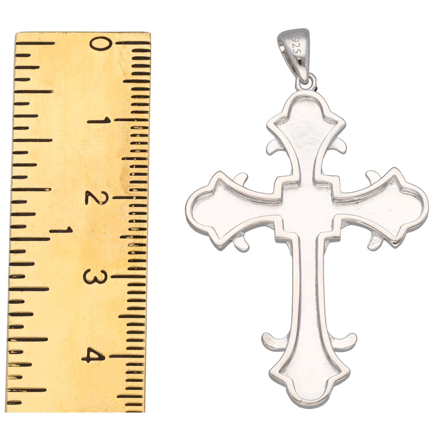New Sterling Silver Cross Pendant