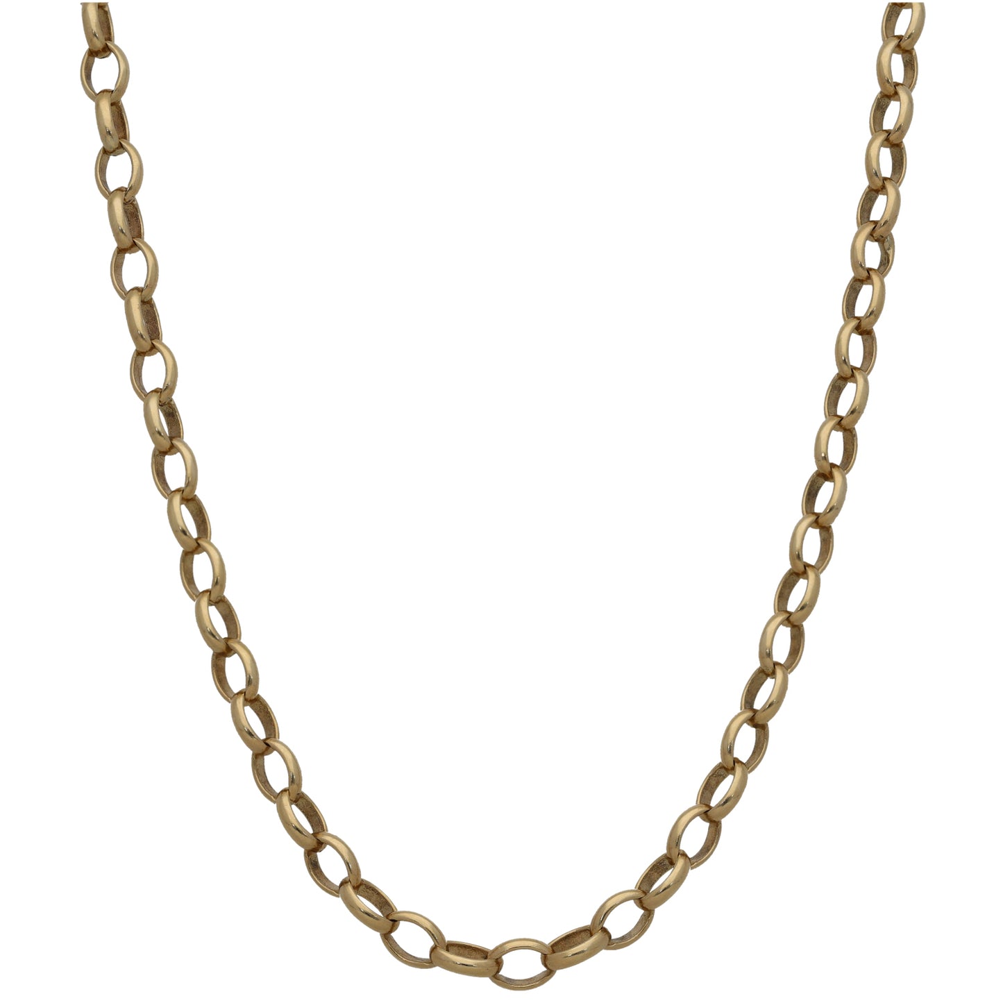 9ct Gold Belcher Chain 20"