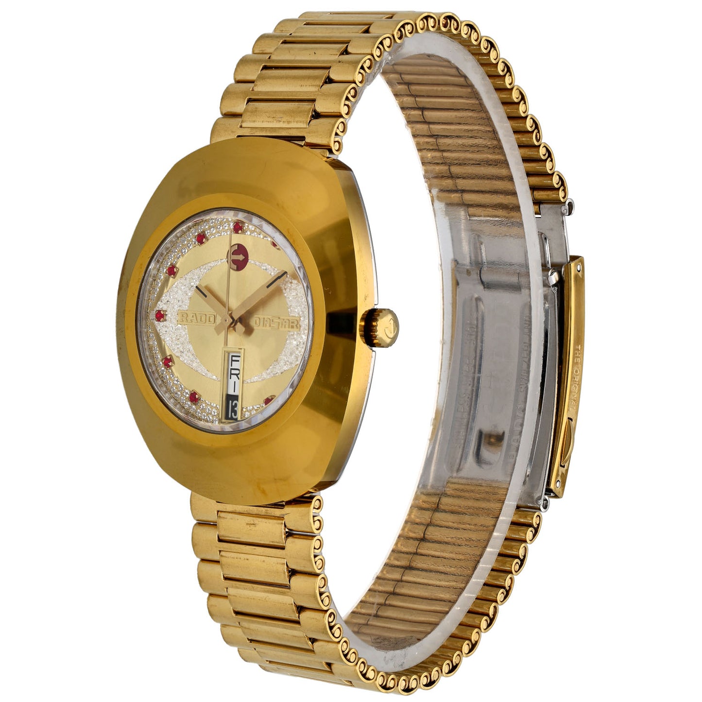 Rado Diastar 648.0413.3 35mm Gold Plated Watch