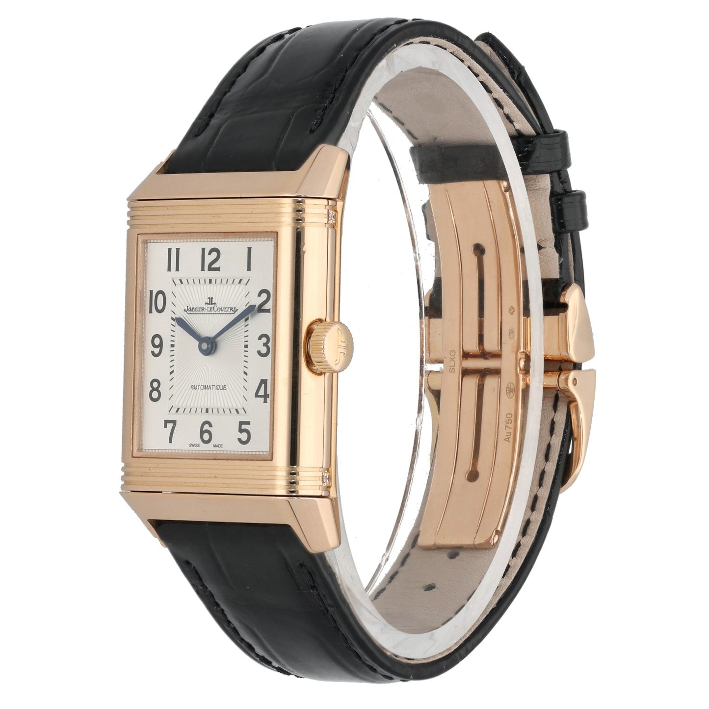 Jaeger-leCoultre Reverso Classic Medium Duetto 212.2.76 24mm Gold Watch