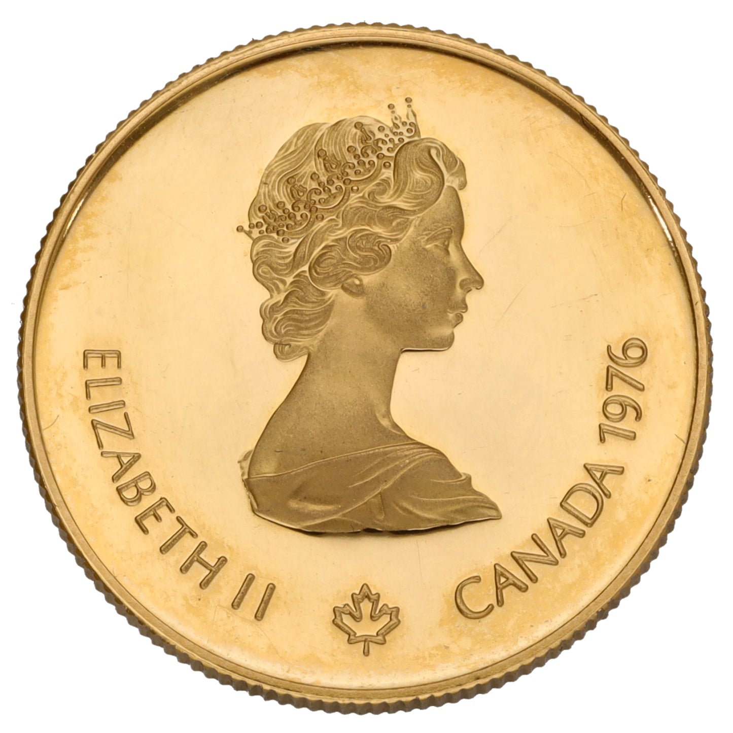 22ct Gold Montreal Olympics 100 Dollars Coin 1976