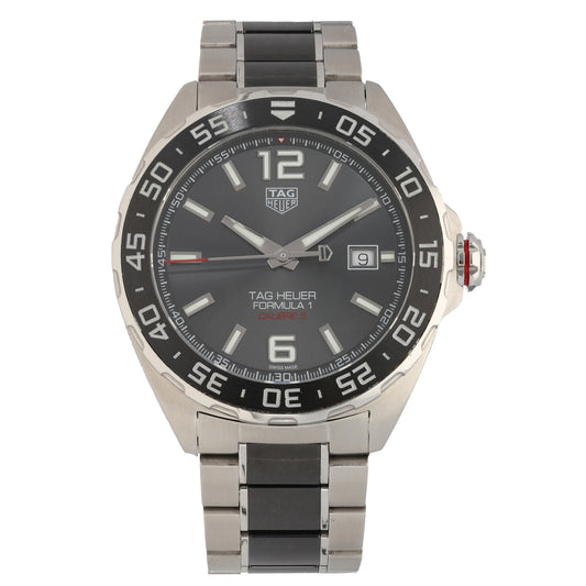 Tag Heuer Formula 1 WAZ2011 43mm Stainless Steel Watch