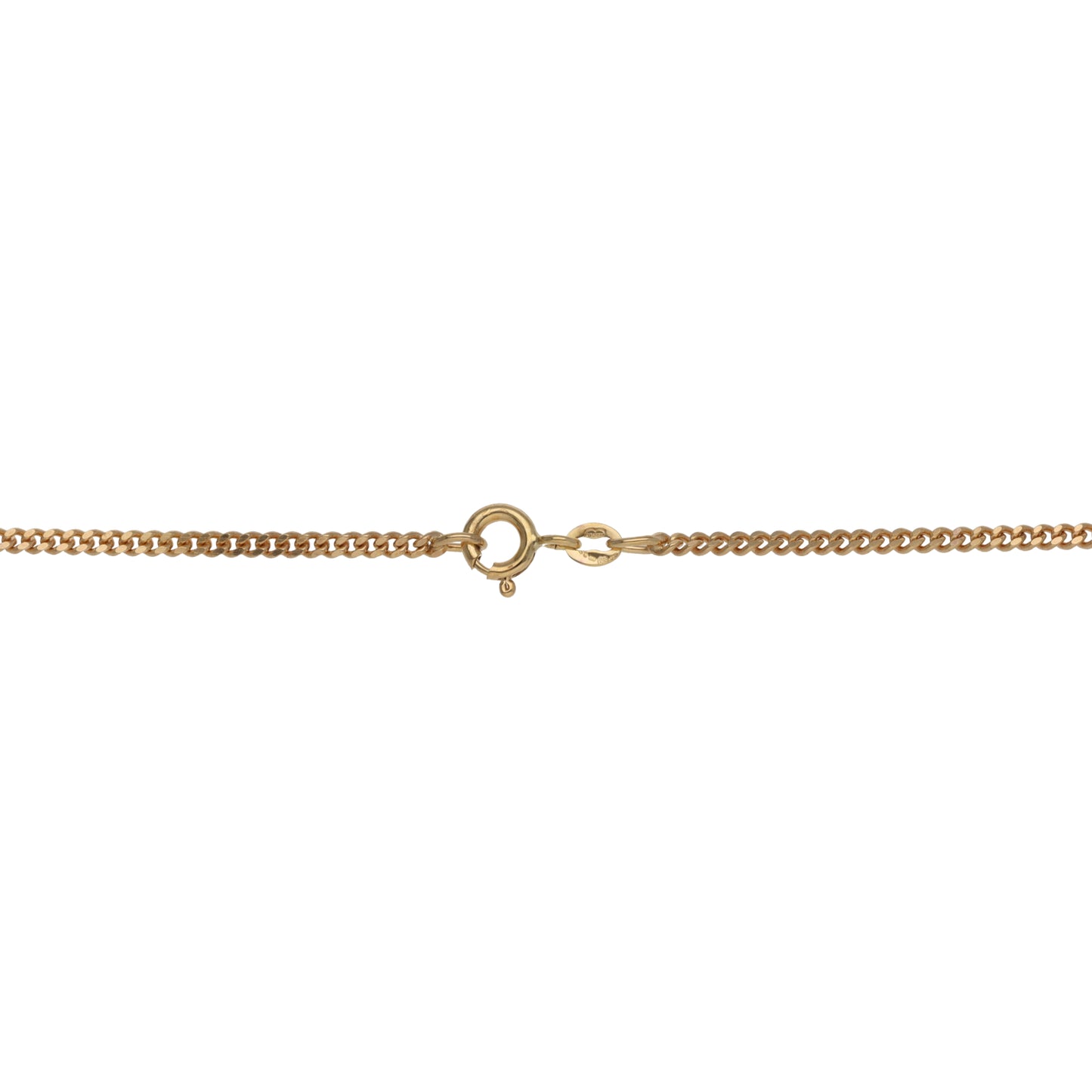 9ct Gold Curb Chain 24"