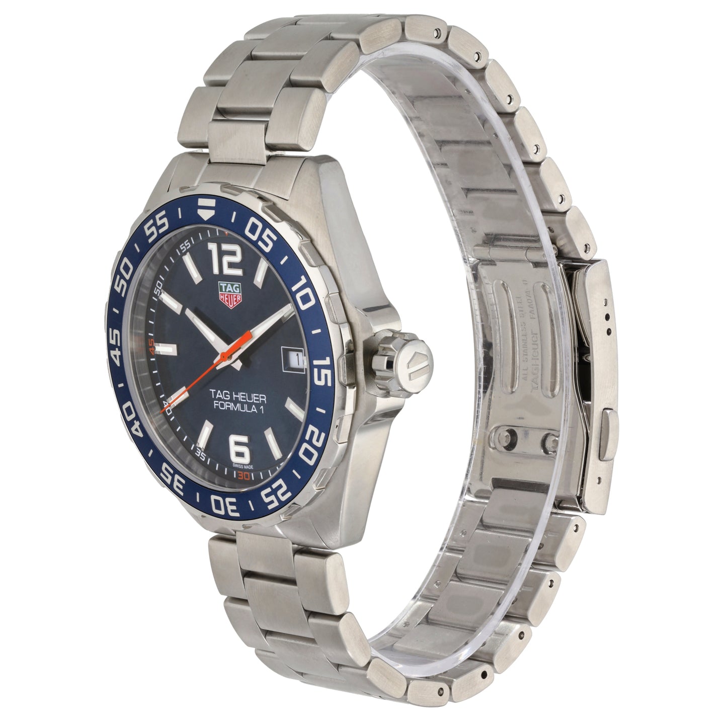 Tag Heuer Formula 1 WAZ1010 43mm Stainless Steel Watch